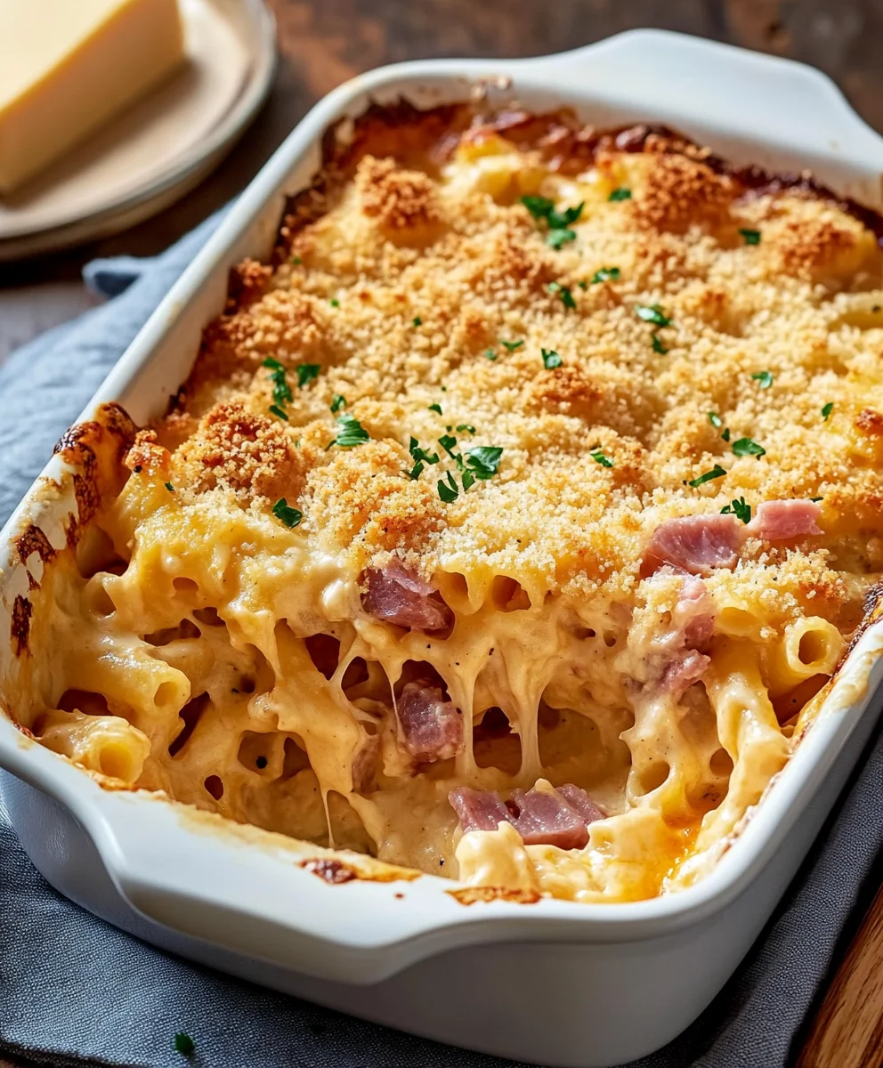 Ham and Cheese Casserole Recipe