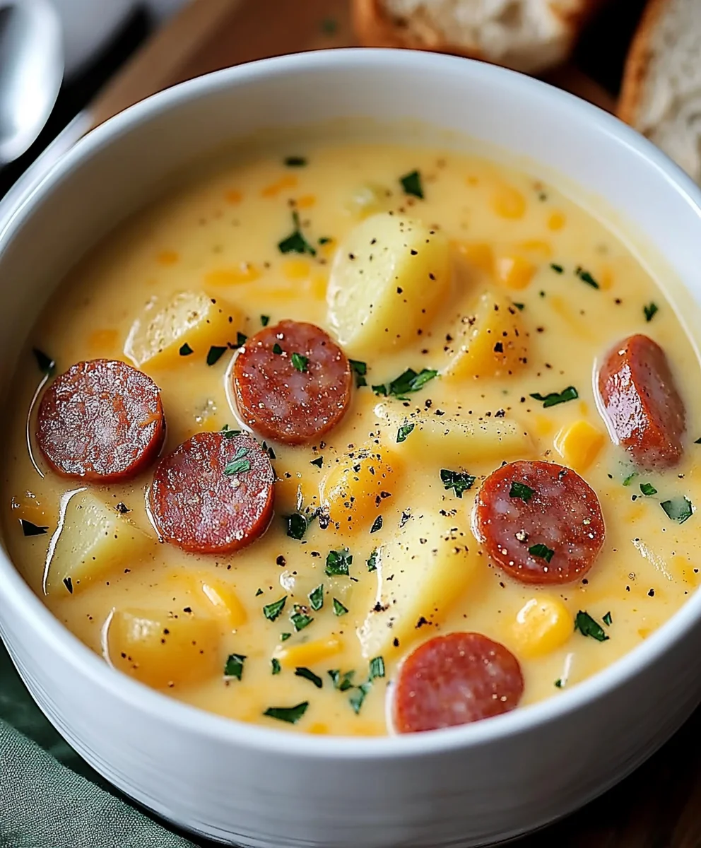 Kielbasa Potato Soup