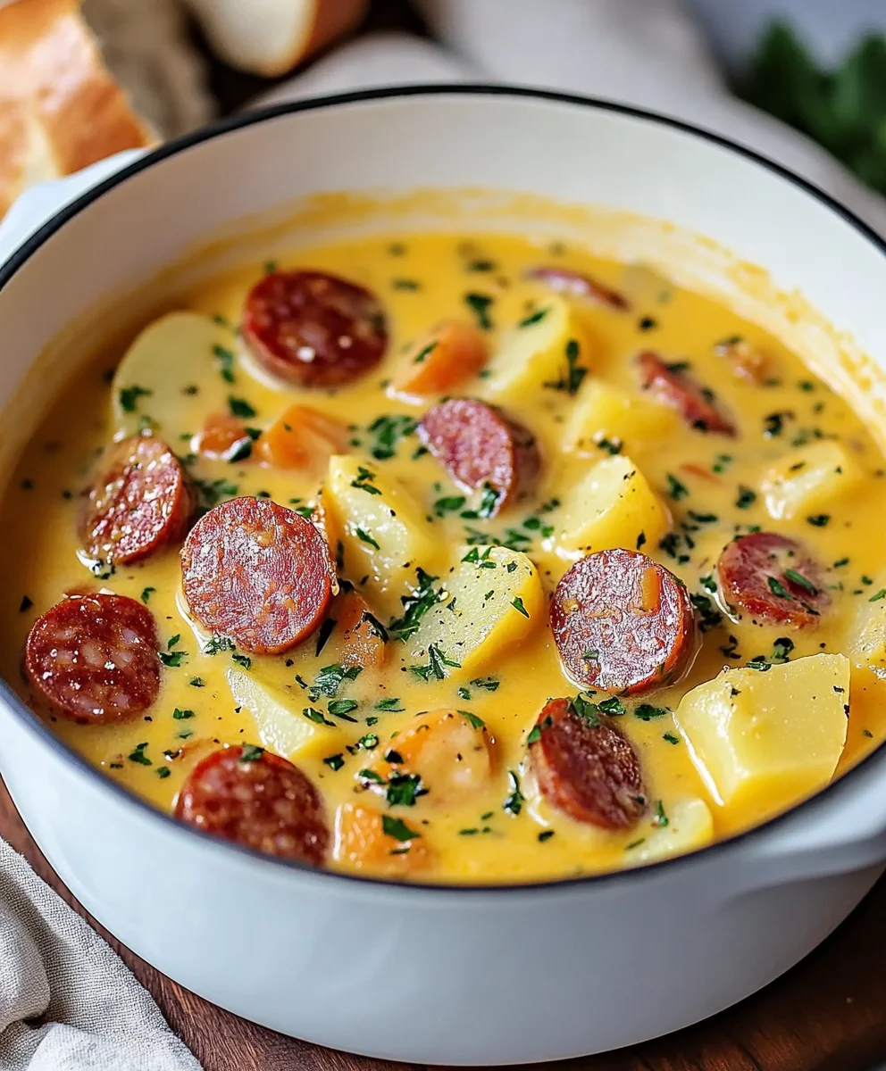 Kielbasa Potato Soup 74 Kielbasa Potato Soup