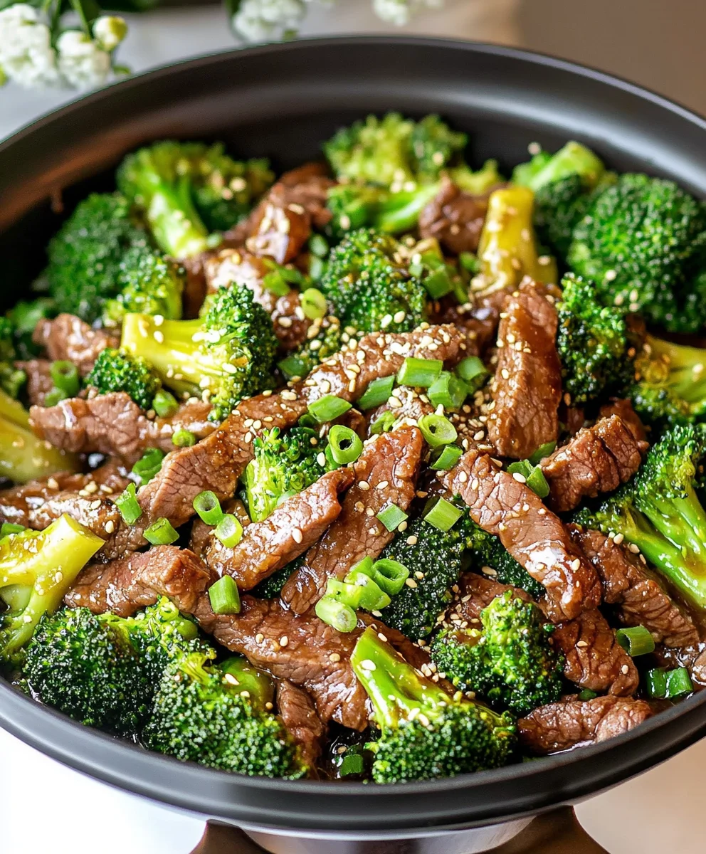 Beef and Broccoli with the Best Sauce