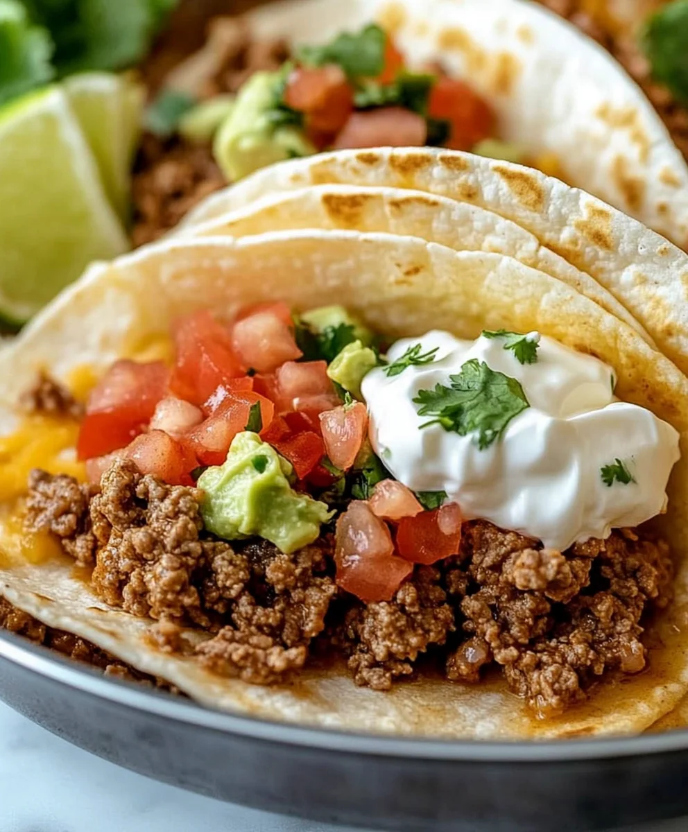 Ground Beef Tacos
