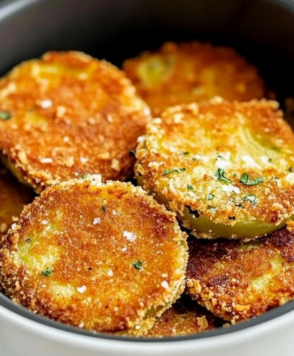 Air Fryer Fried Green Tomatoes