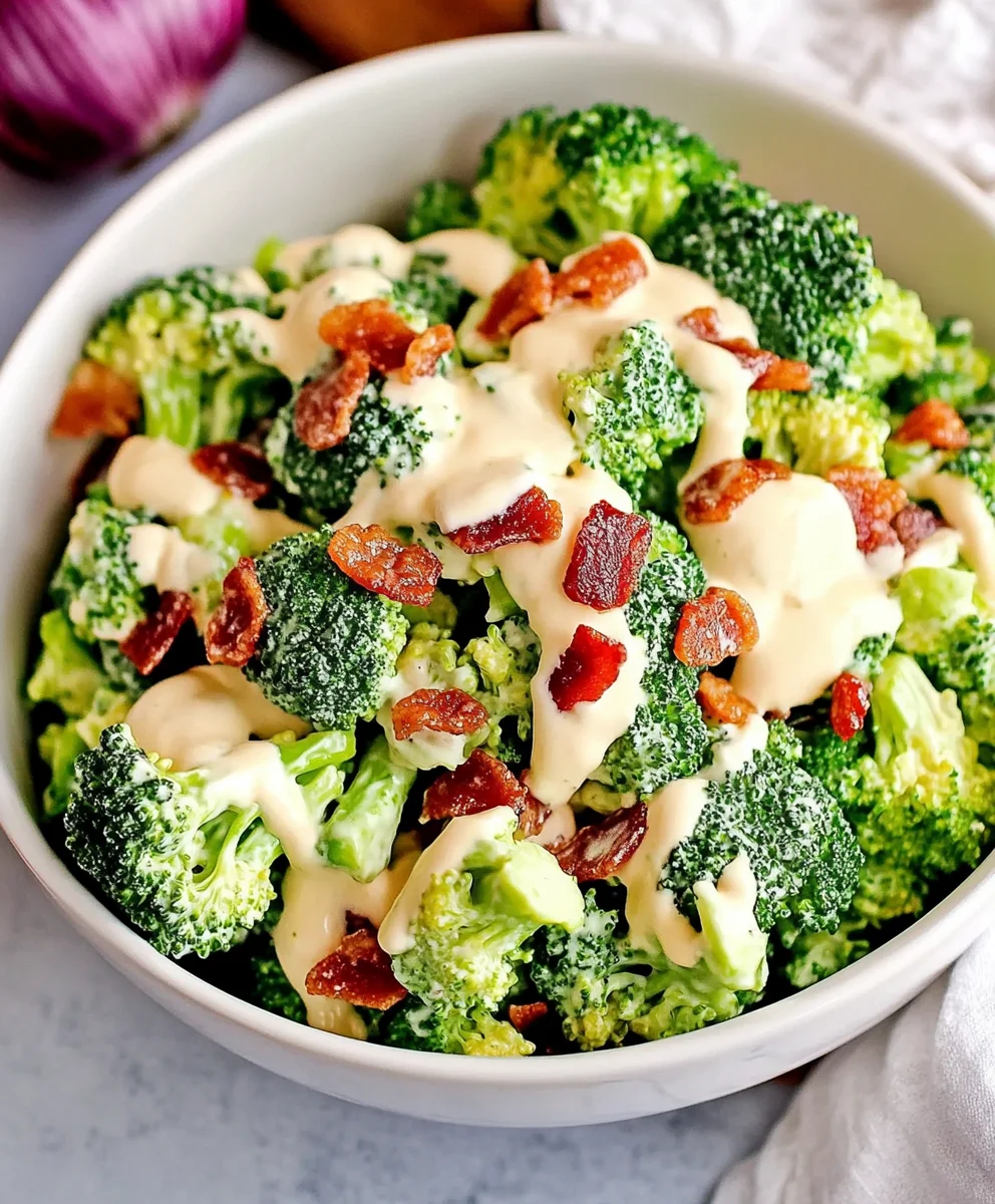 Easy Broccoli Salad Recipe