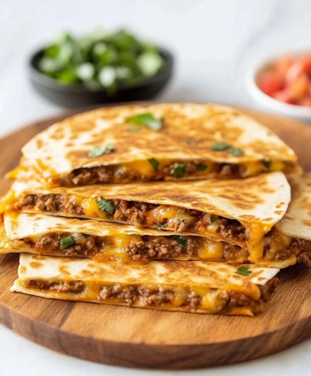 Ground Beef Quesadillas 77 Ground Beef Quesadillas