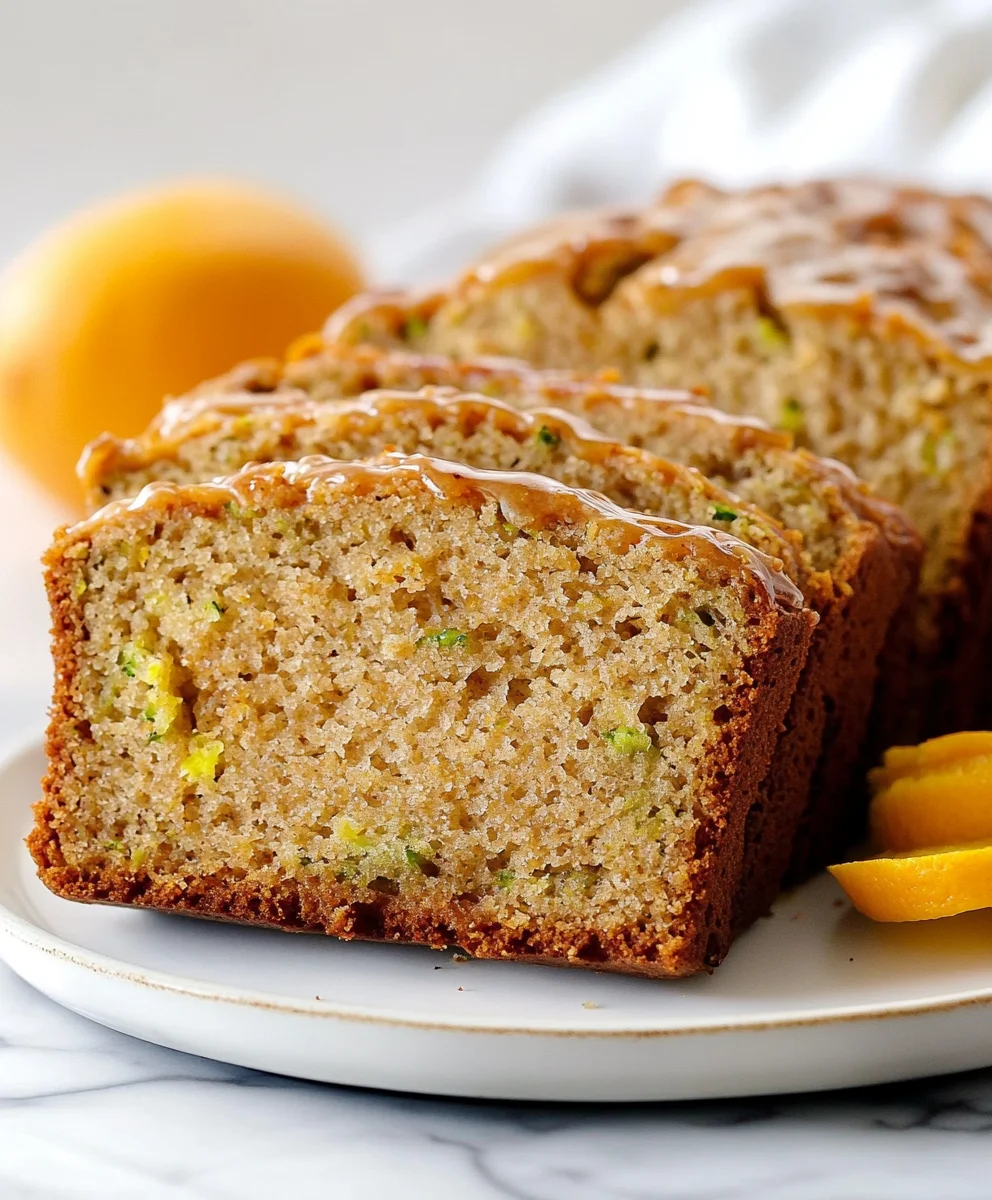 Orange Zucchini Bread