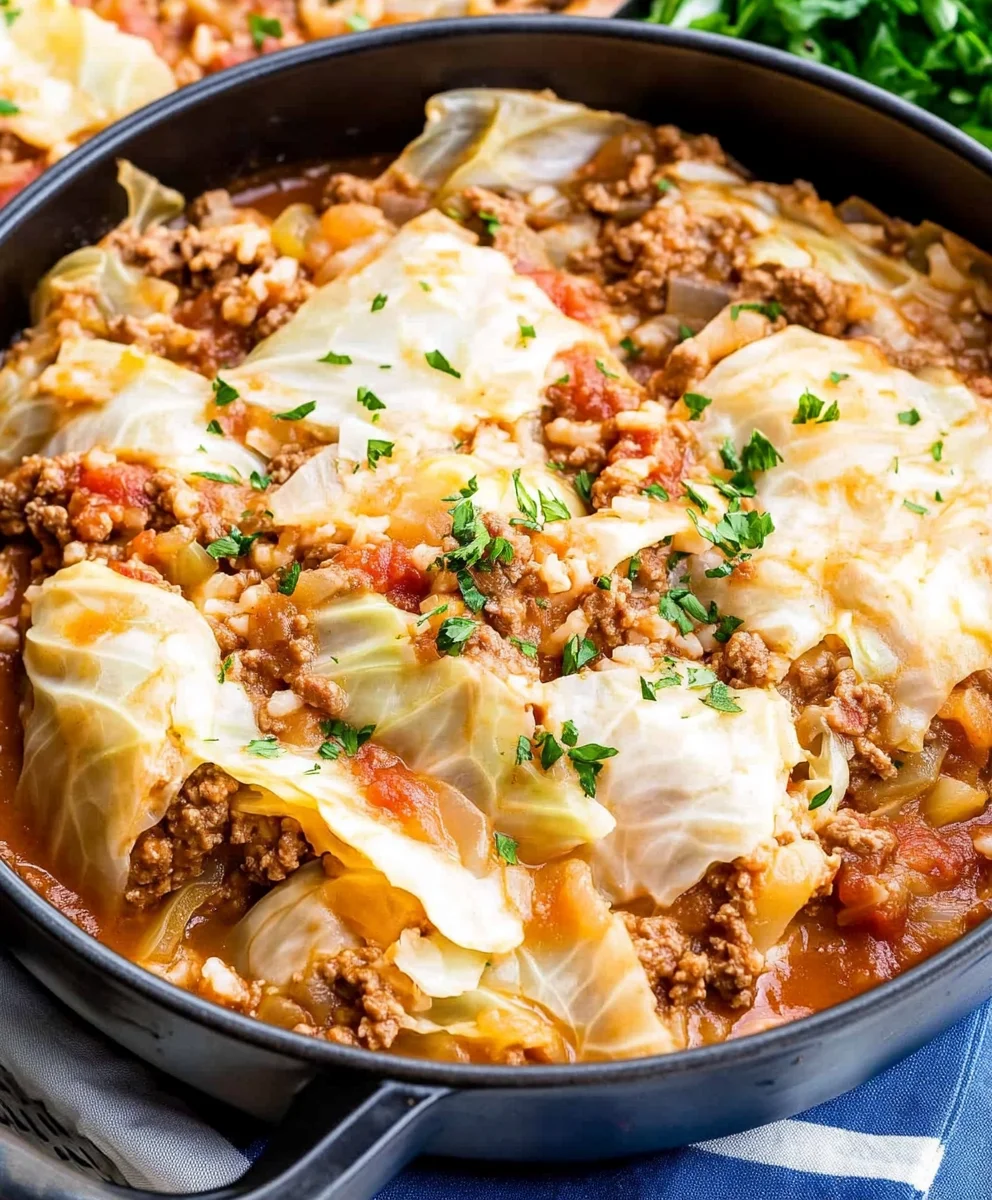 Unstuffed Cabbage Roll Recipe