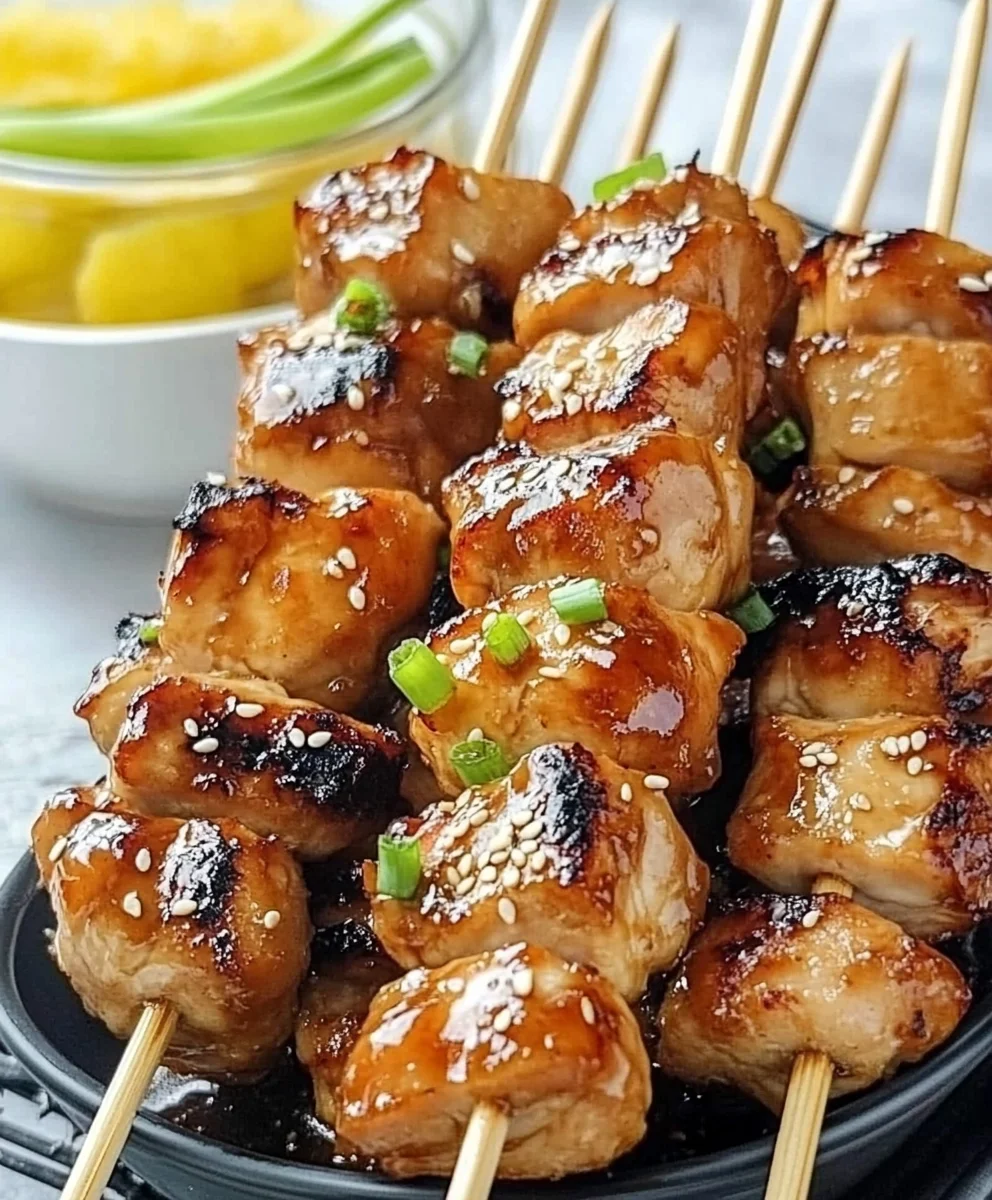 Teriyaki Chicken Skewers 68 Yummy Teriyaki Chicken Skewers