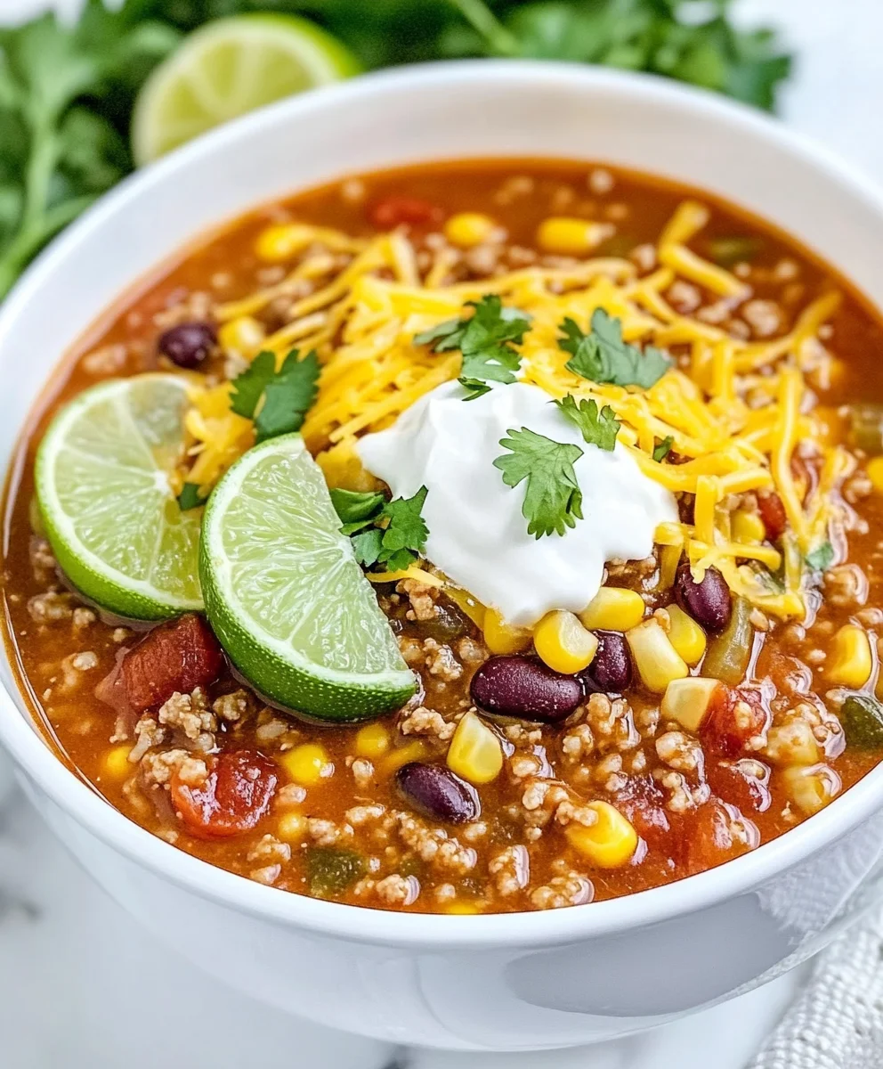 Easy Beefy Mexican Rice Soup 62 Easy Beefy Mexican Rice Soup