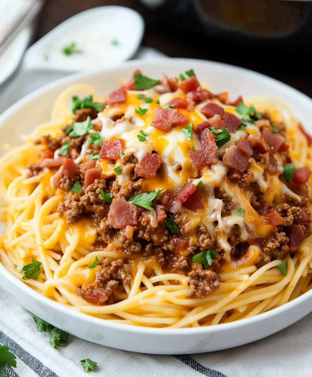 Cowboy Spaghetti (Easy Recipe)