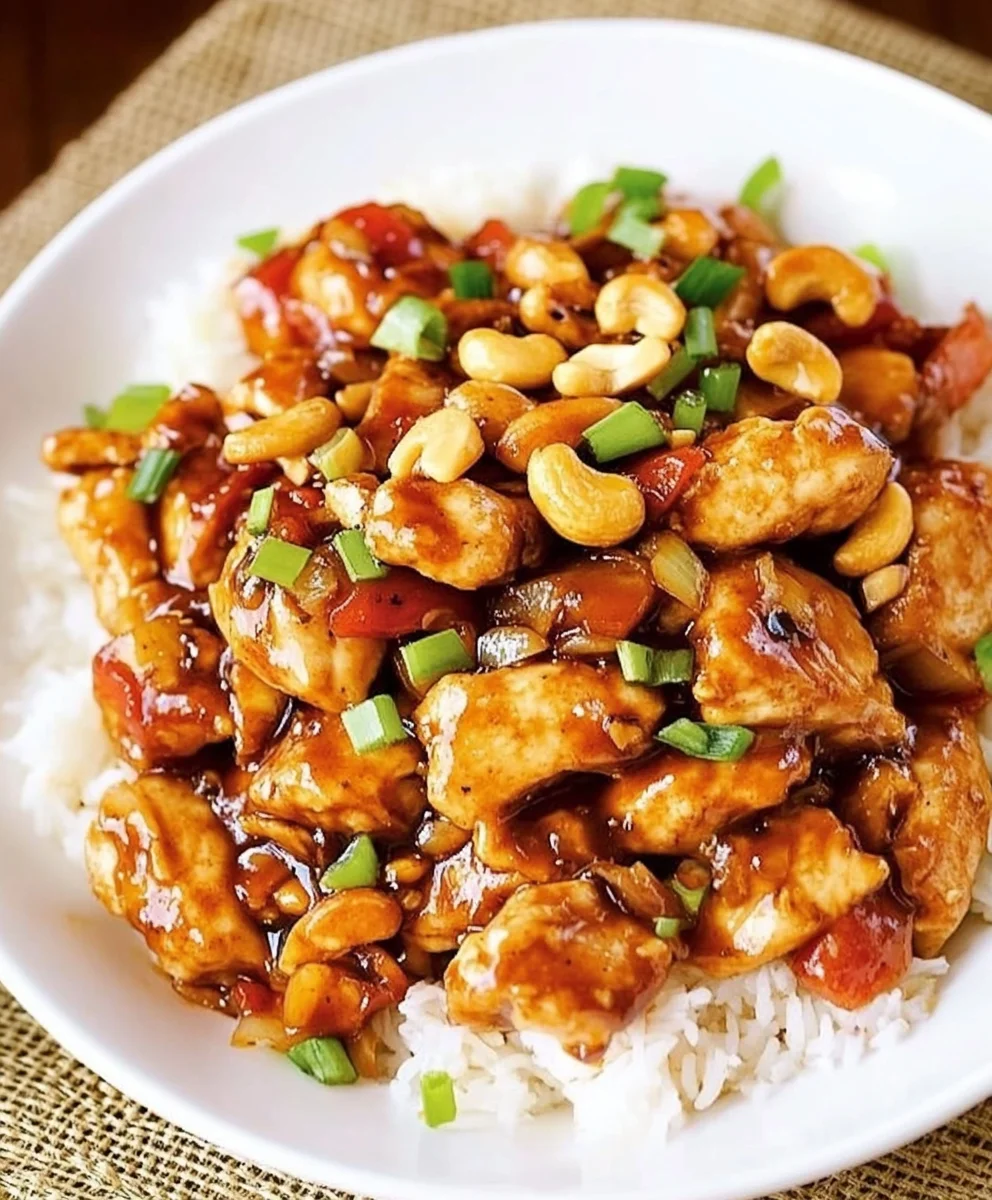 Easy Cashew Chicken Recipe (Better Than Takeout) 68 Easy Cashew Chicken Recipe (Better Than Takeout)