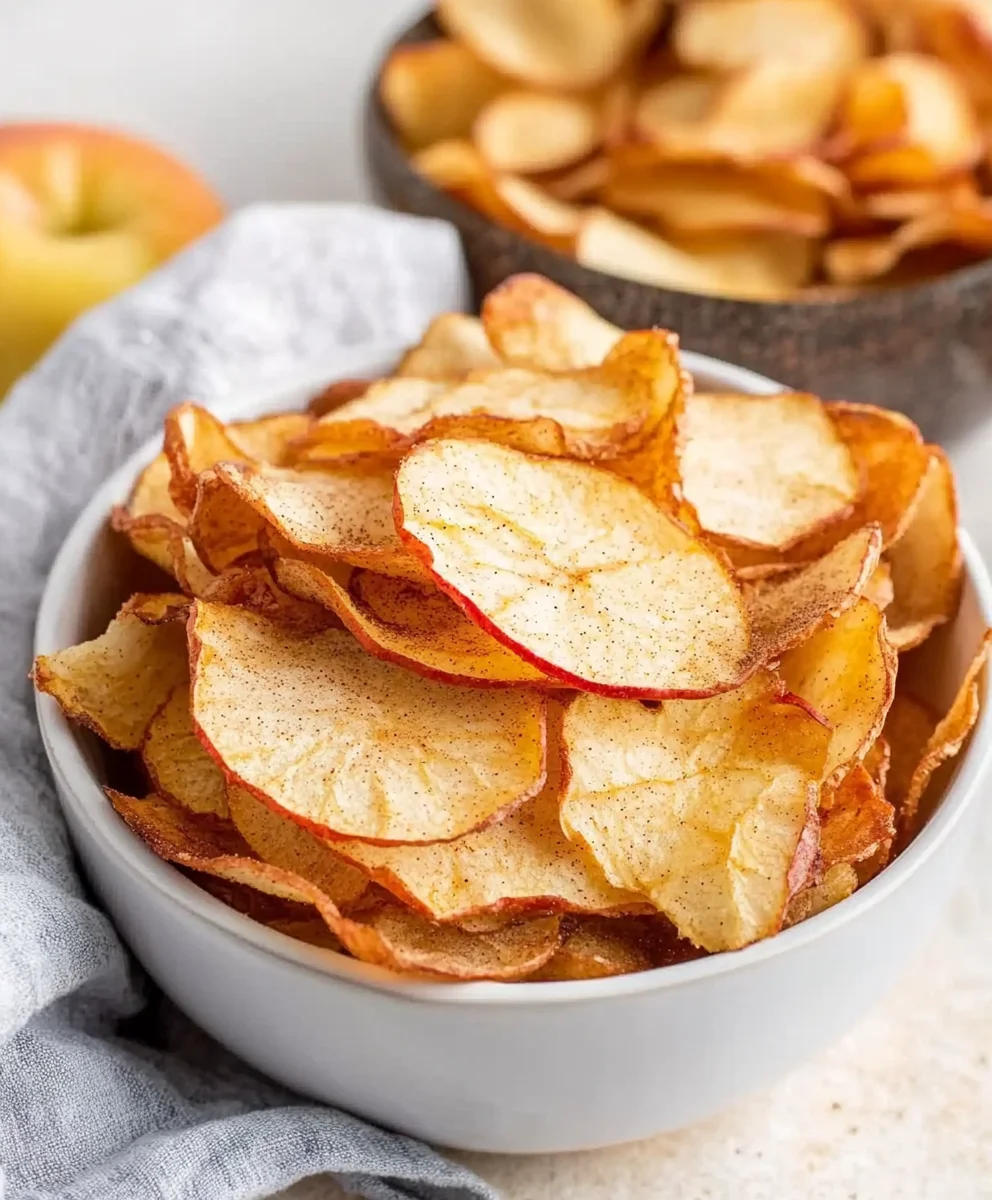 Air Fryer Apple Chips