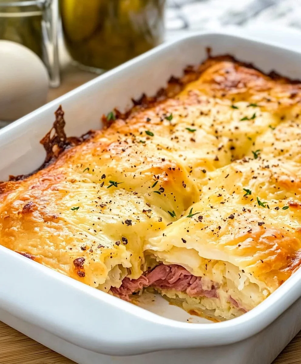 Reuben Crescent Bake Recipe