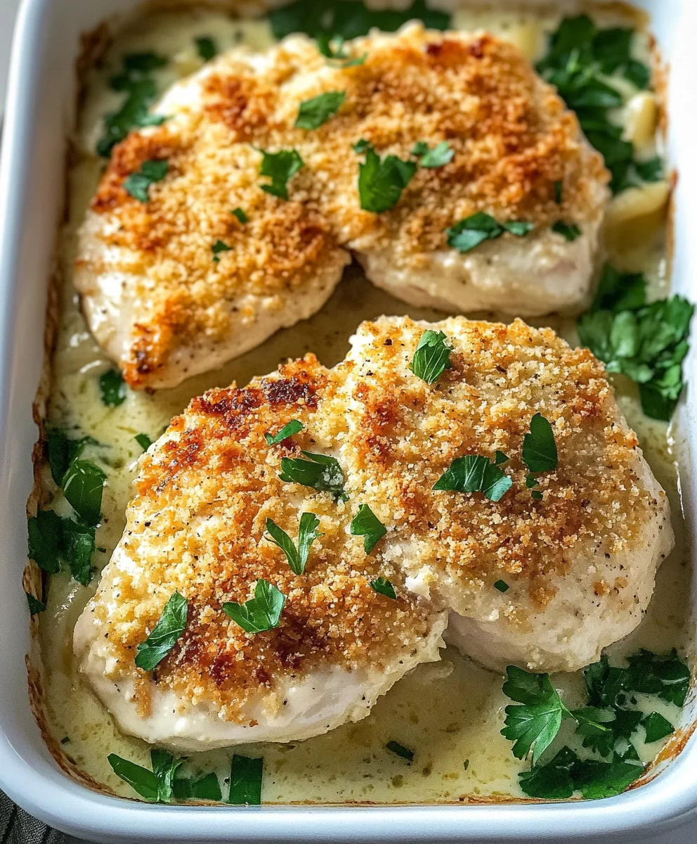 Baked Caesar Chicken