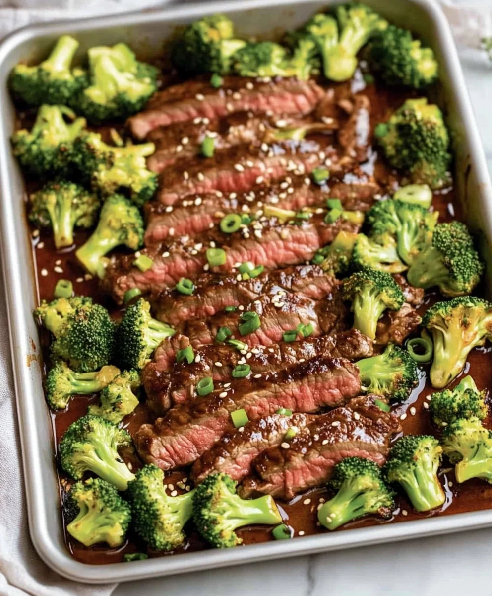 Sheet-Pan Beef and Broccoli 80 Sheet-Pan Beef and Broccoli