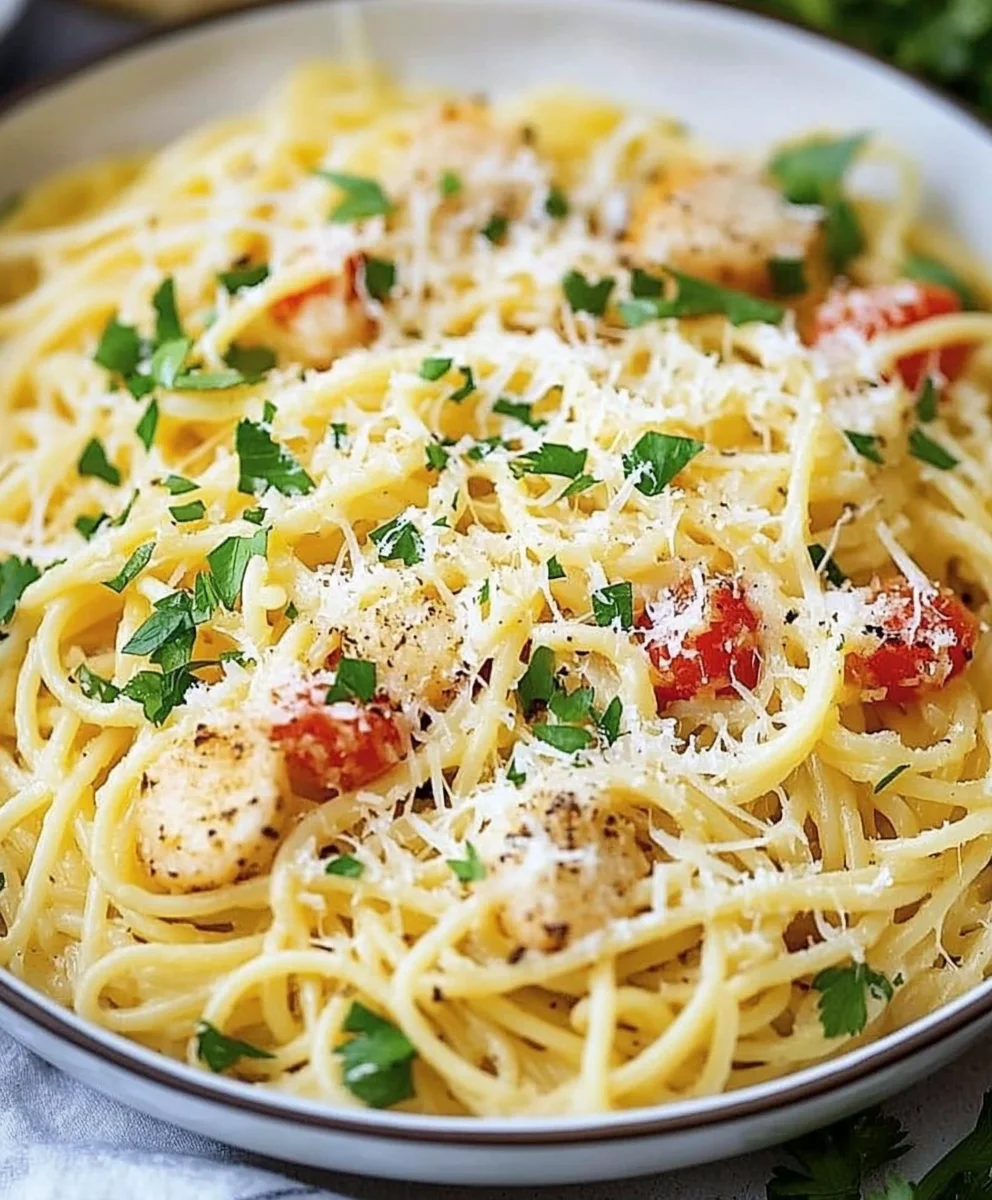 Garlic Parmesan Pasta