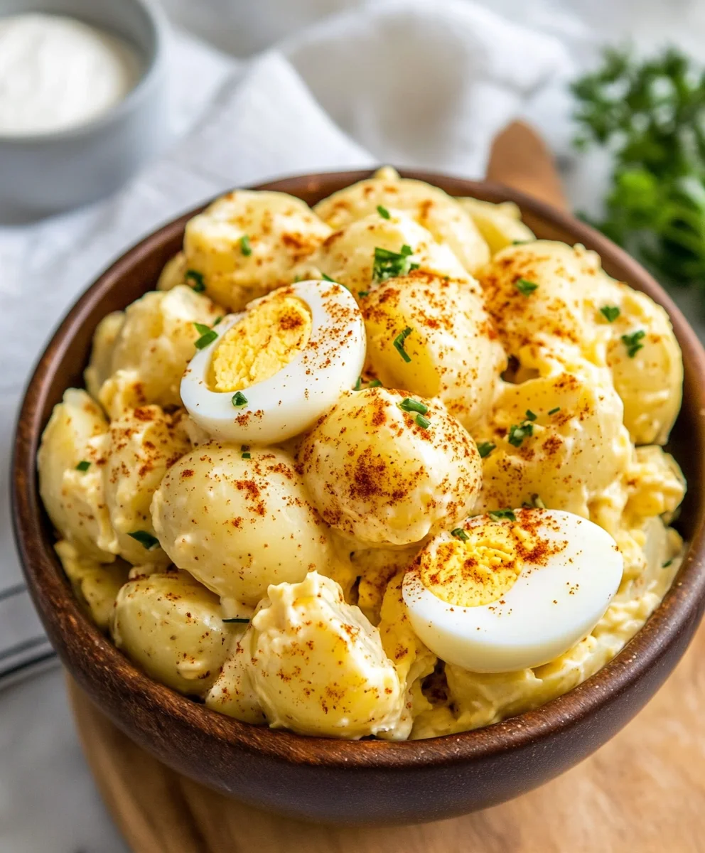 Deviled Egg Potato Salad