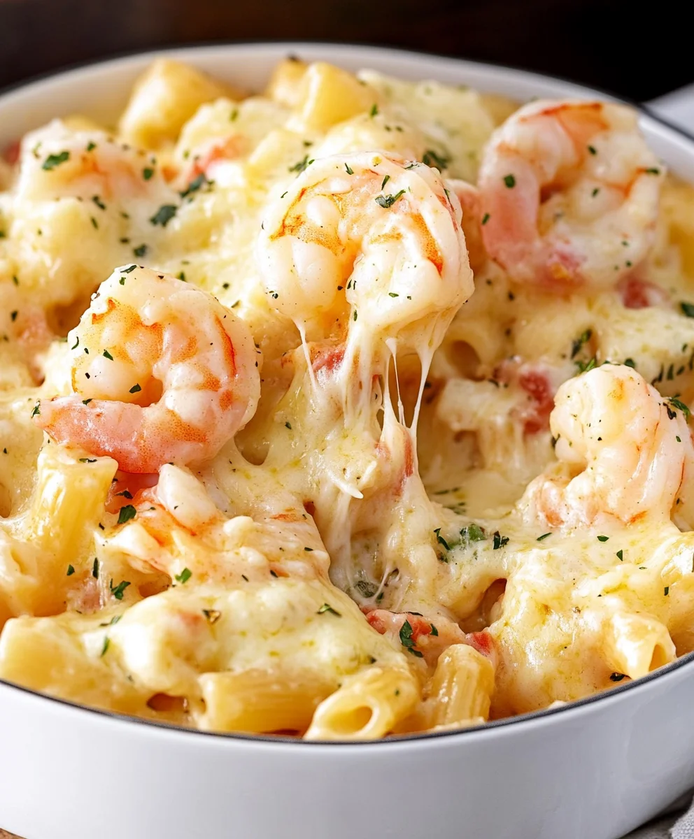 Shrimp Alfredo Bake Recipe