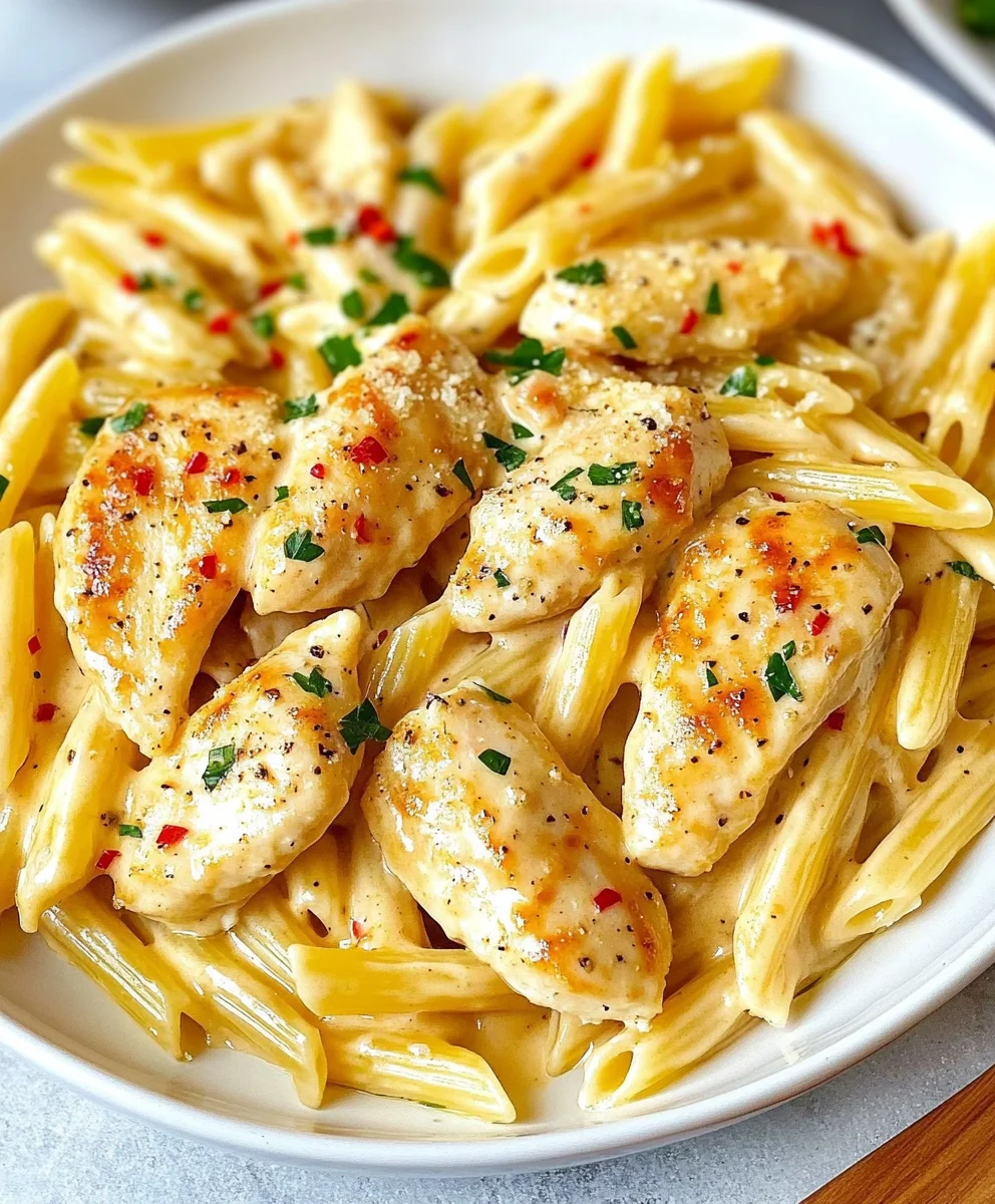 Garlic Parmesan Chicken Pasta 79 Garlic Parmesan Chicken Pasta