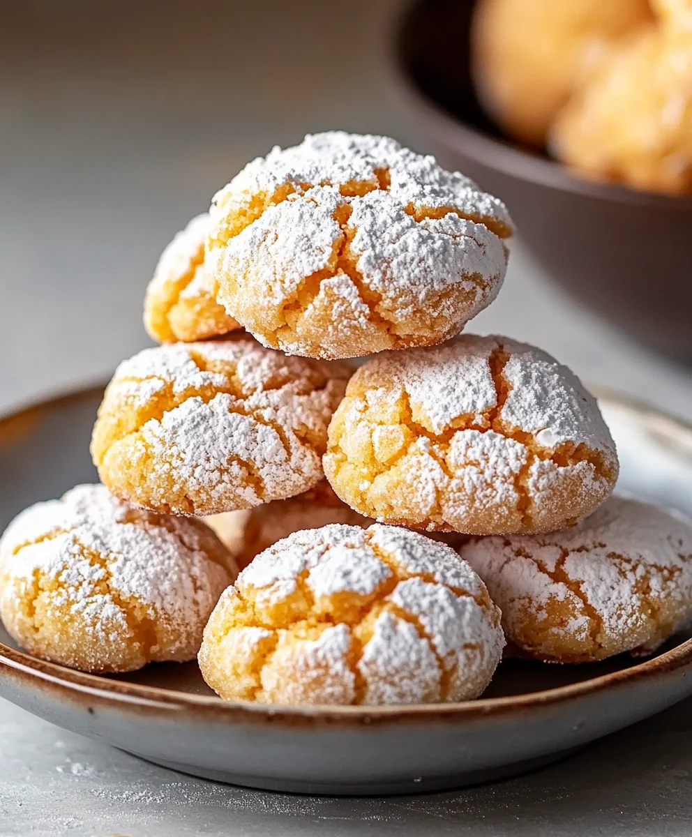 Amaretti Cookies (Italian Recipe) 44 Amaretti Cookies (Italian Recipe)
