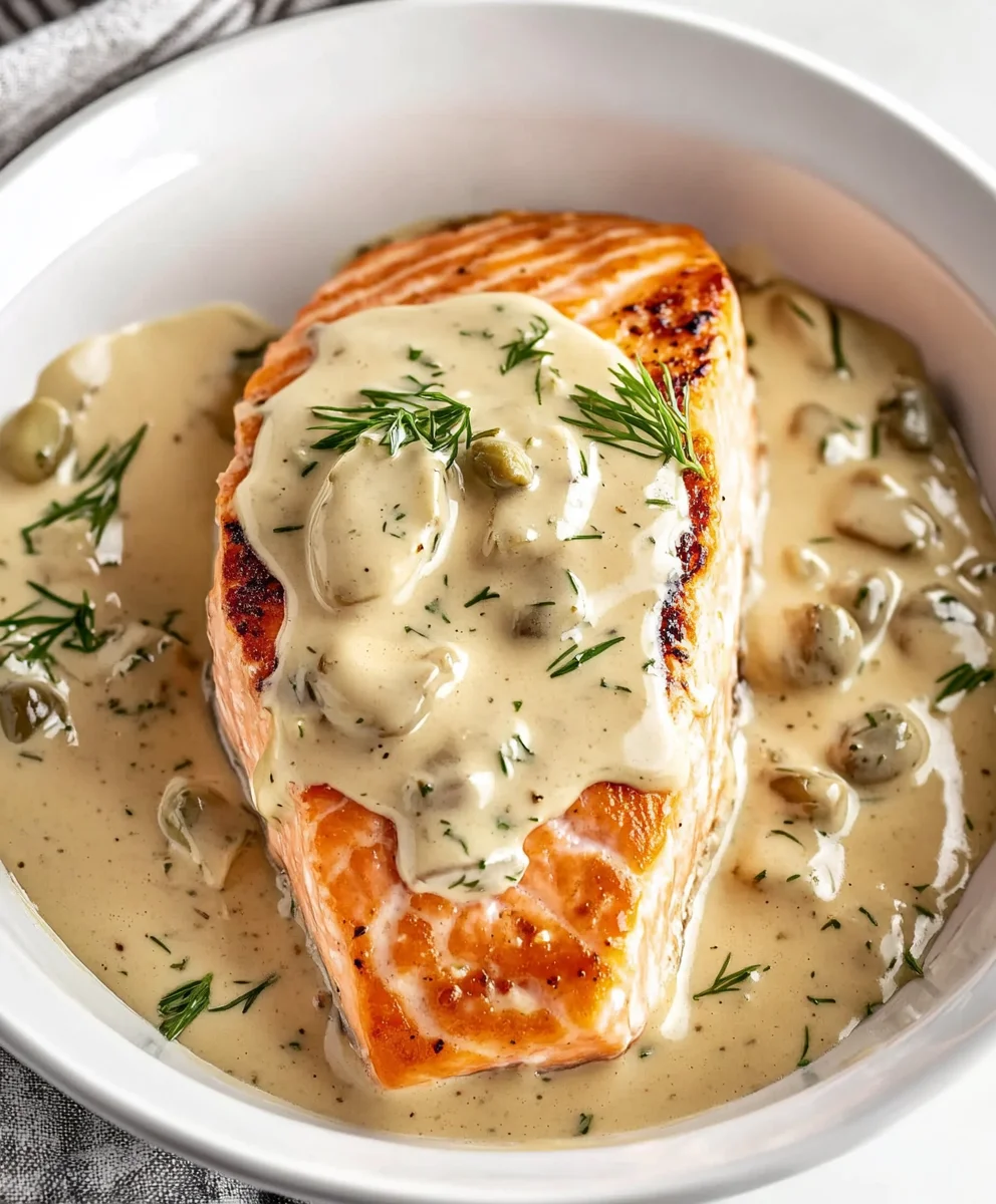 Salmon with Creamy Dijon Sauce 62 Salmon with Creamy Dijon Sauce