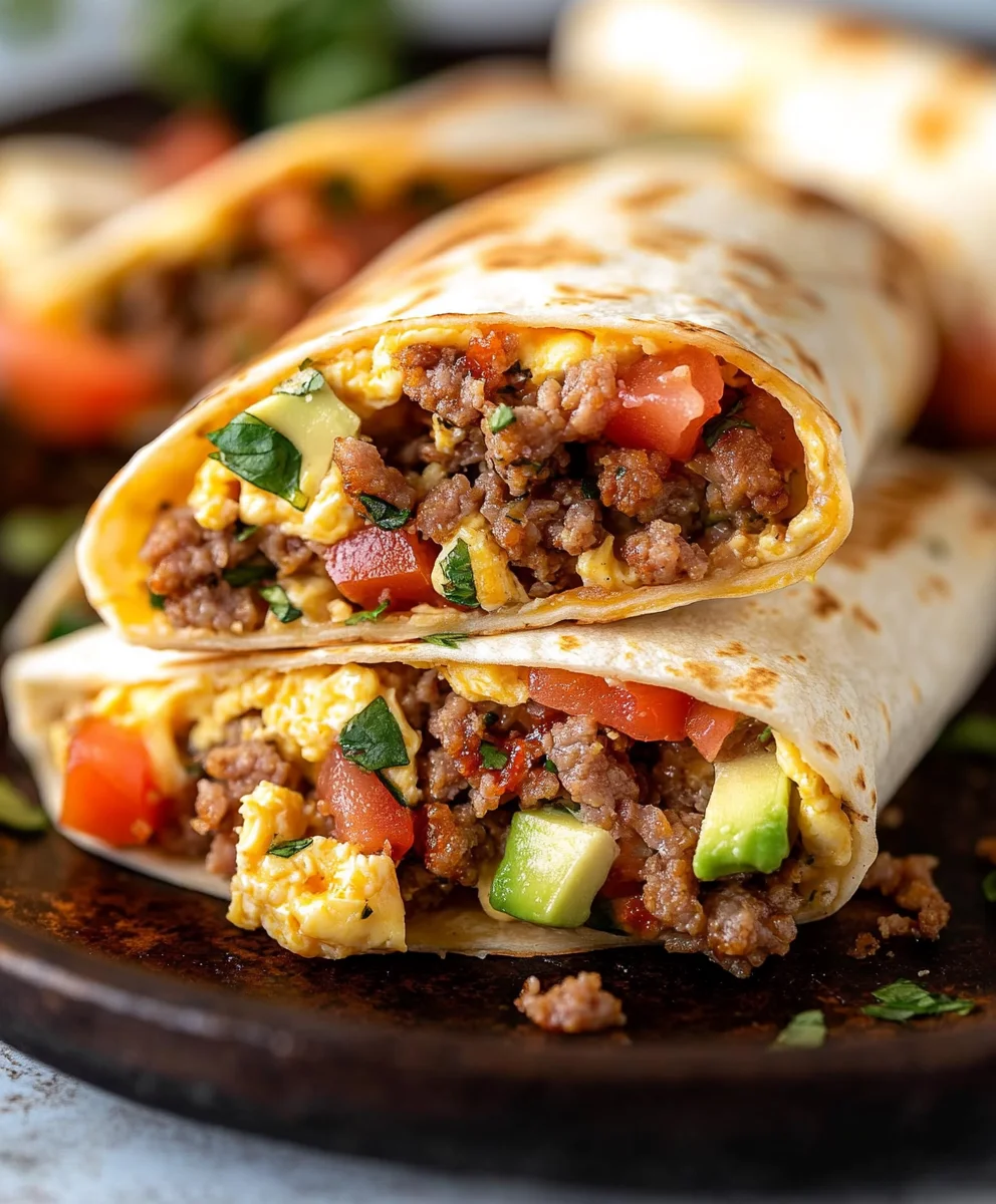 Breakfast Burritos Recipe