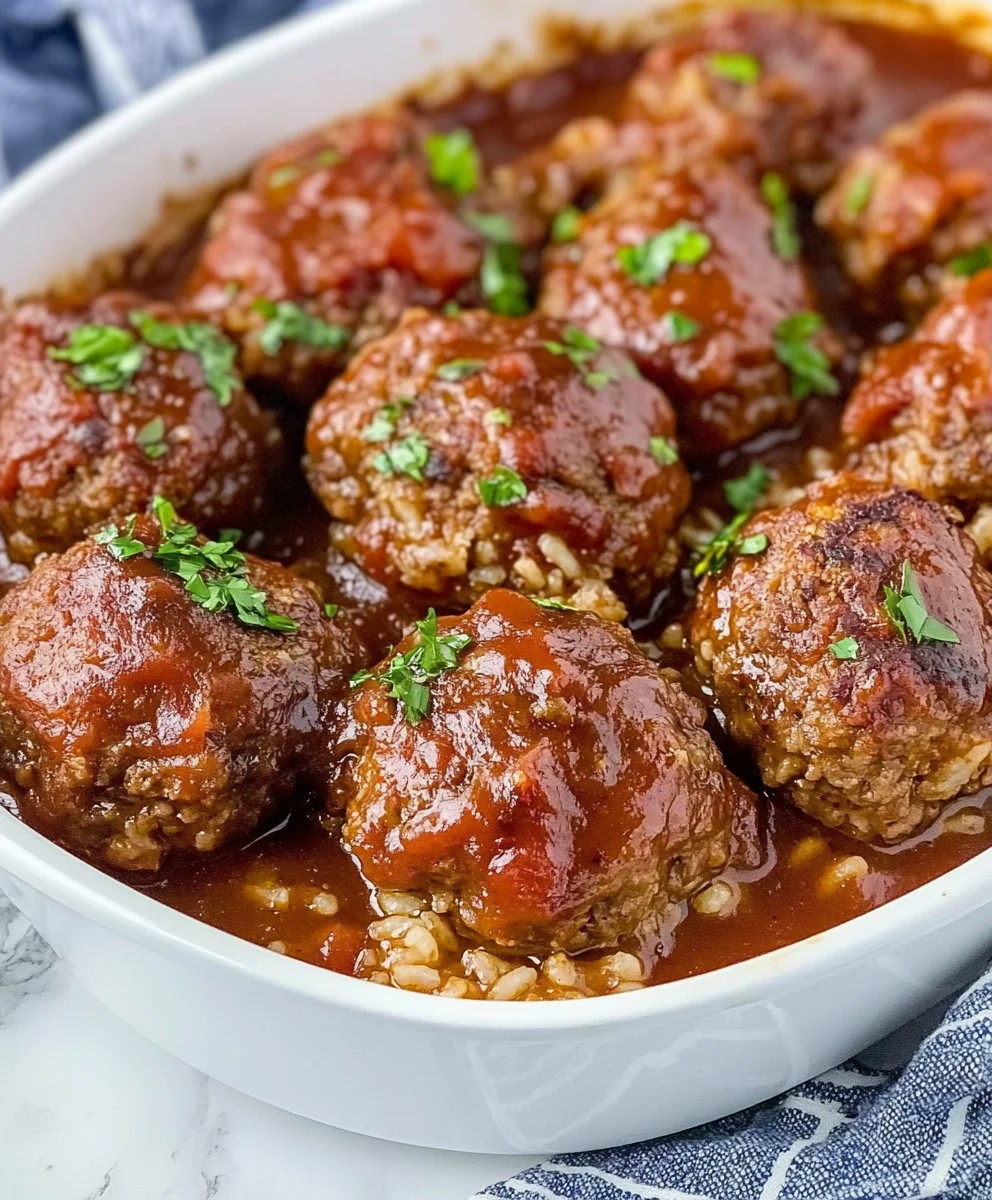 Porcupine Meatball Recipe