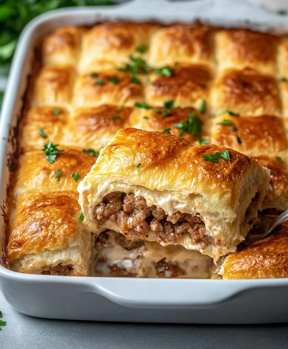 Sausage Cream Cheese Casserole