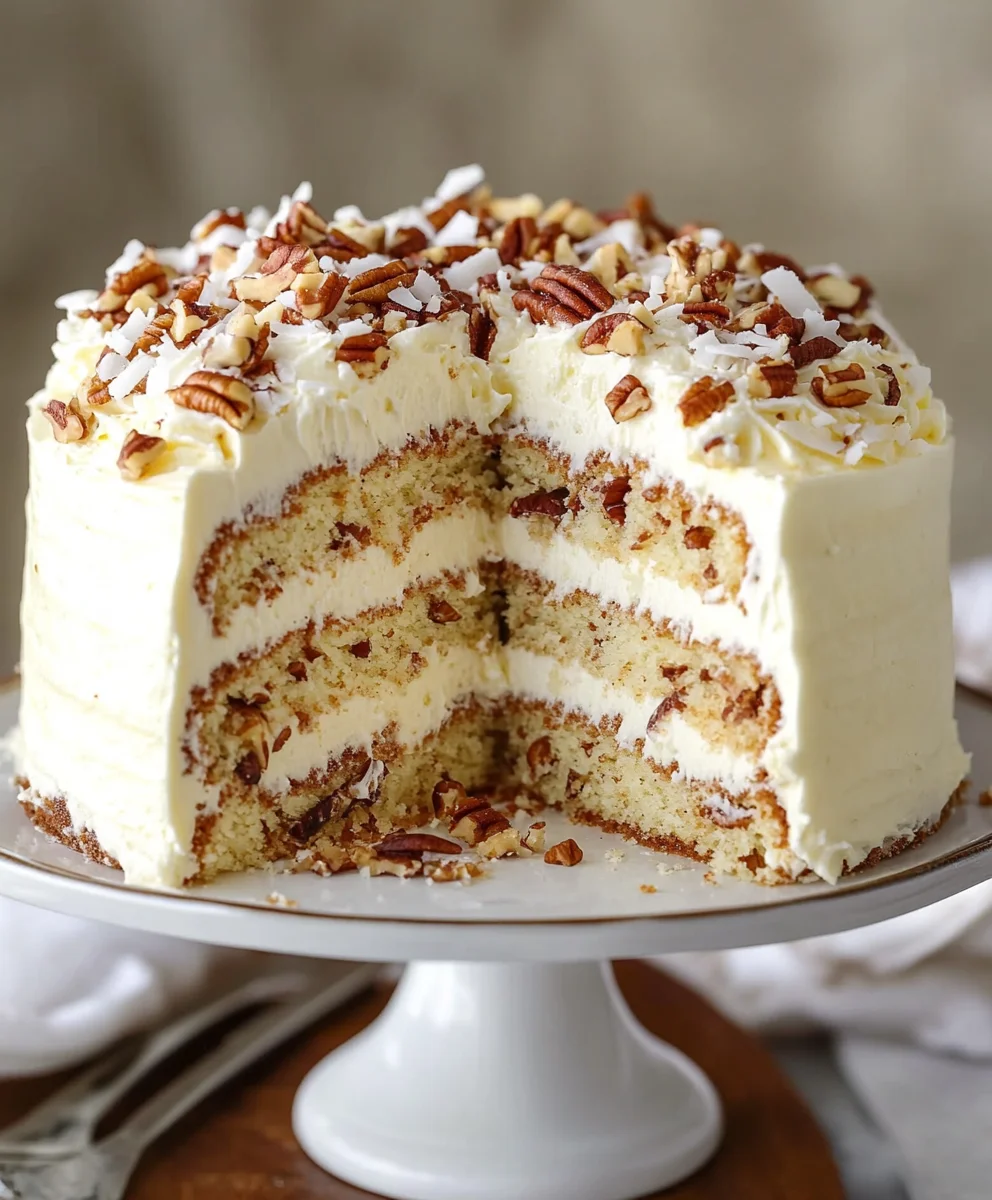 Italian Cream Cheese Cake