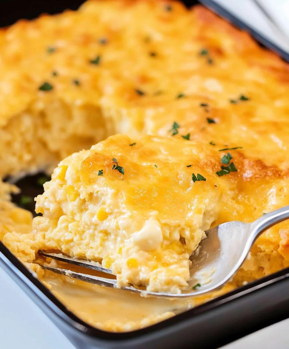 Easy Creamy Cornbread Casserole 46 Easy Creamy Cornbread Casserole