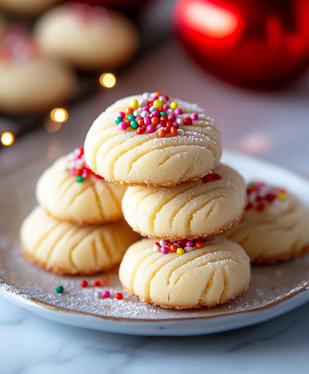 Whipped Shortbread Cookies 47 Whipped Shortbread Cookies