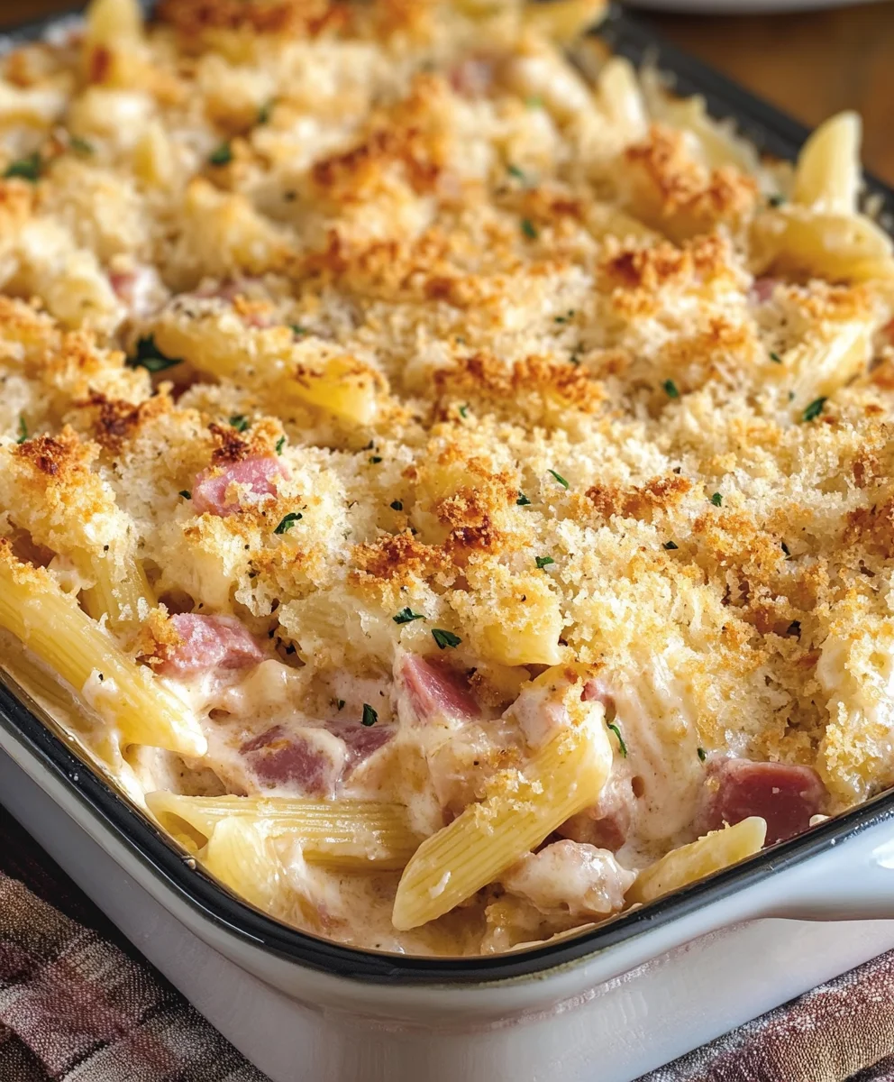 Chicken Cordon Bleu Casserole
