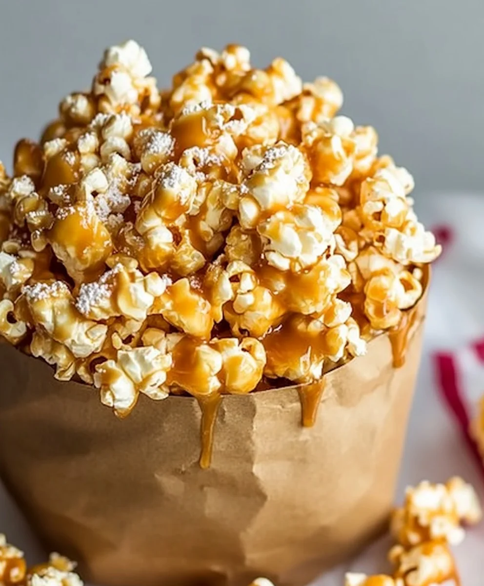Peanut Butter Popcorn Balls Recipe