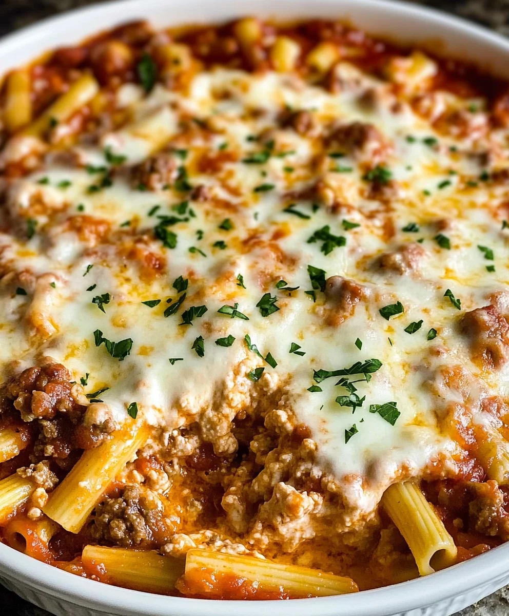 Million Dollar Baked Ziti