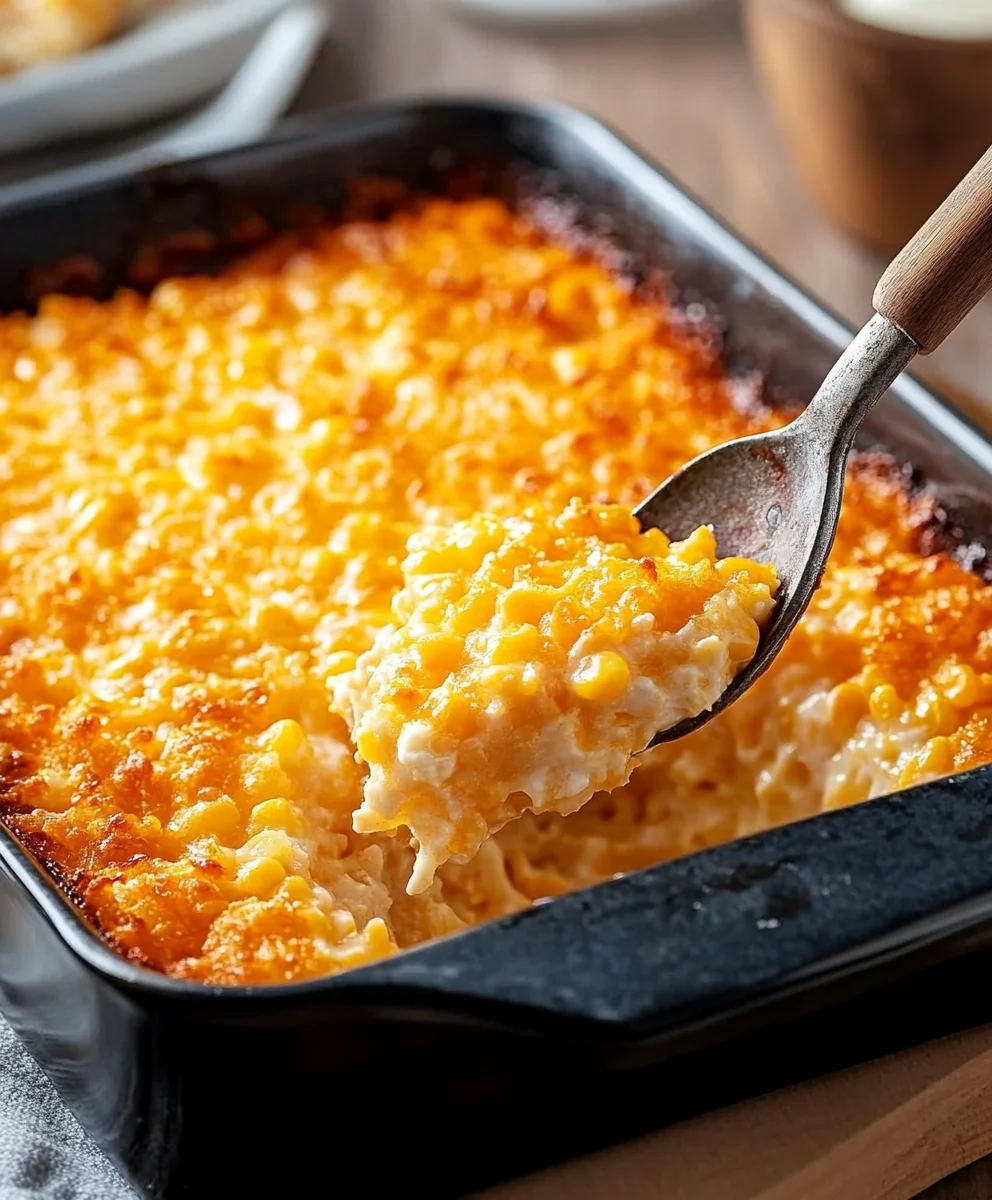 Easy & Creamy Corn Casserole