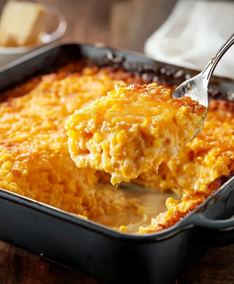 Easy & Creamy Corn Casserole