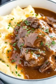 The BEST Beef Tips and Gravy Recipe