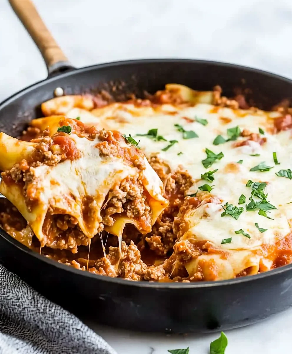 Skillet Lasagna 68 Skillet Lasagna