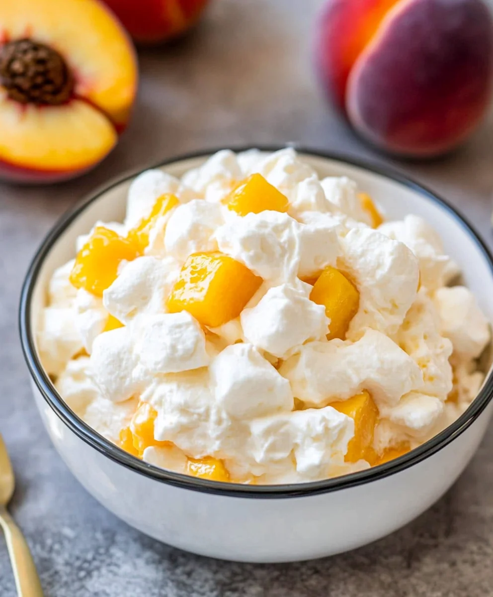 Peach Fluff Salad 50 Peach Fluff Salad