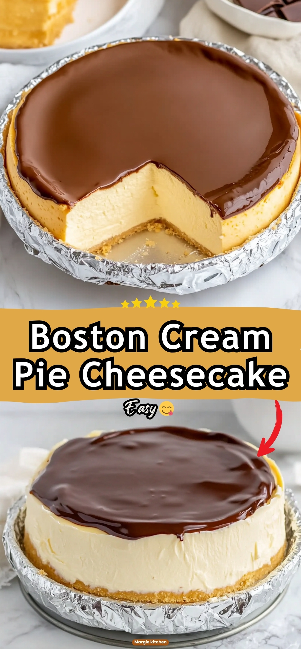 Boston Cream Pie Cheesecake 95 Boston Cream Pie Cheesecake