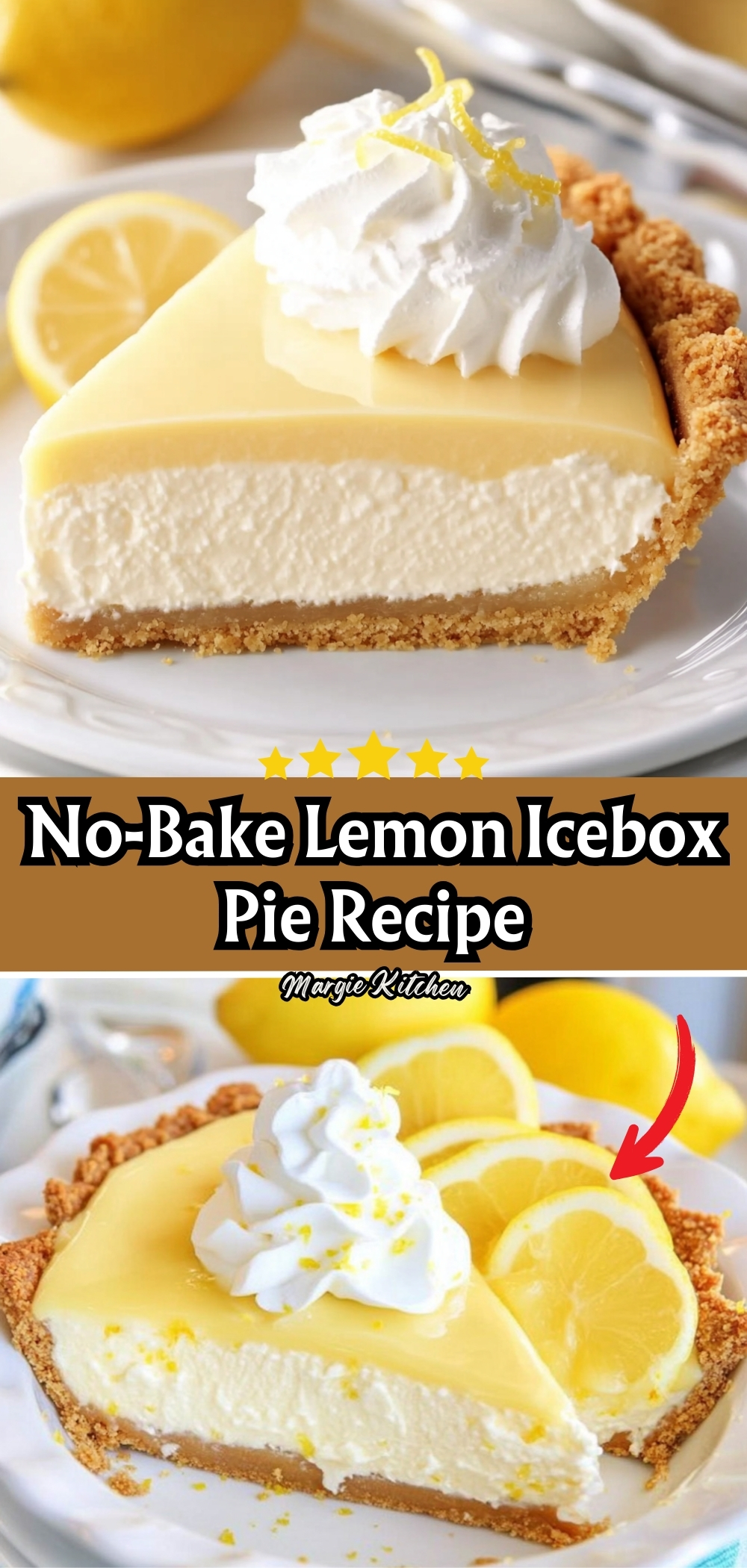 No-Bake Lemon Icebox Pie Recipe 46 No-Bake Lemon Icebox Pie Recipe