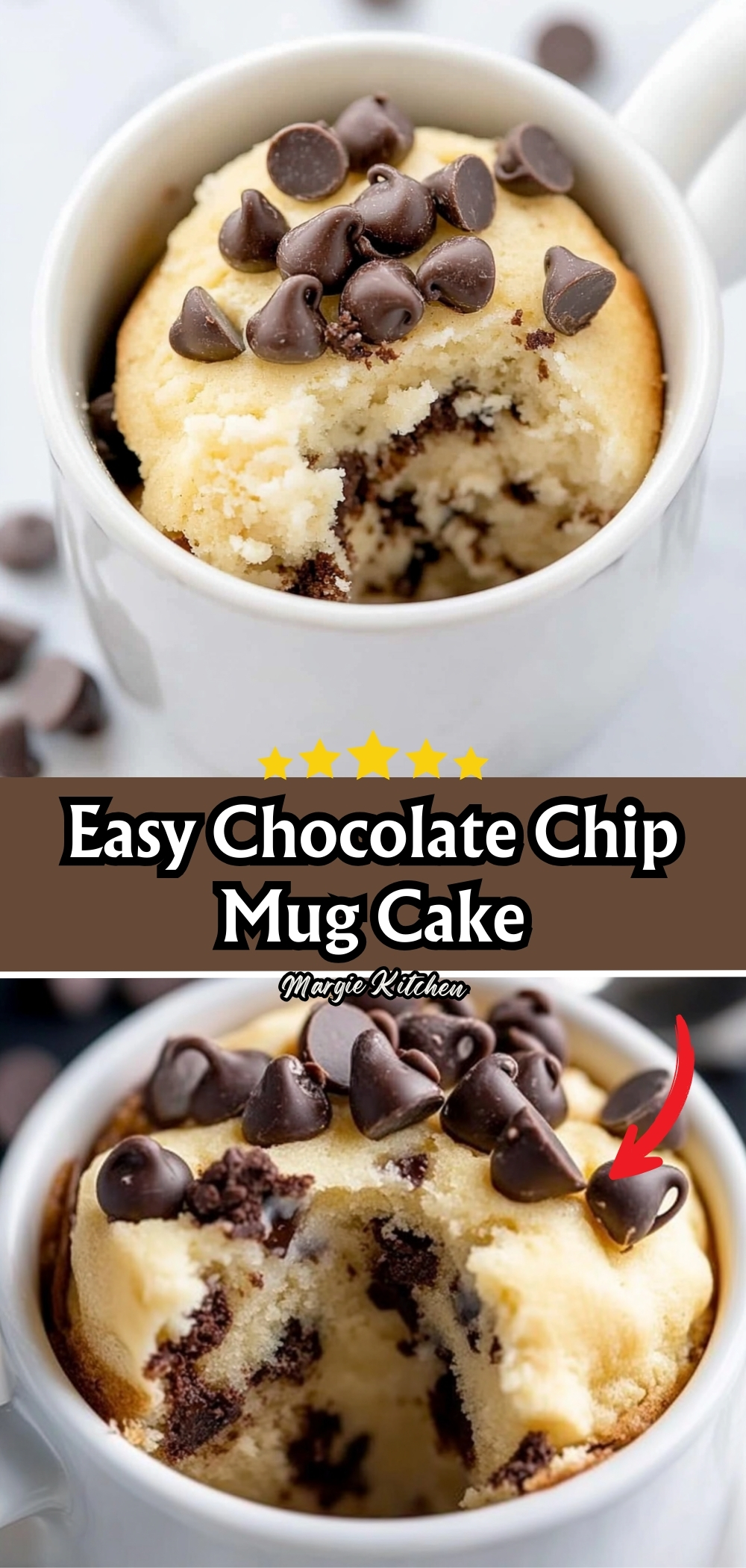 Chocolate Chip Mug Cake 52 Chocolate Chip Mug Cake