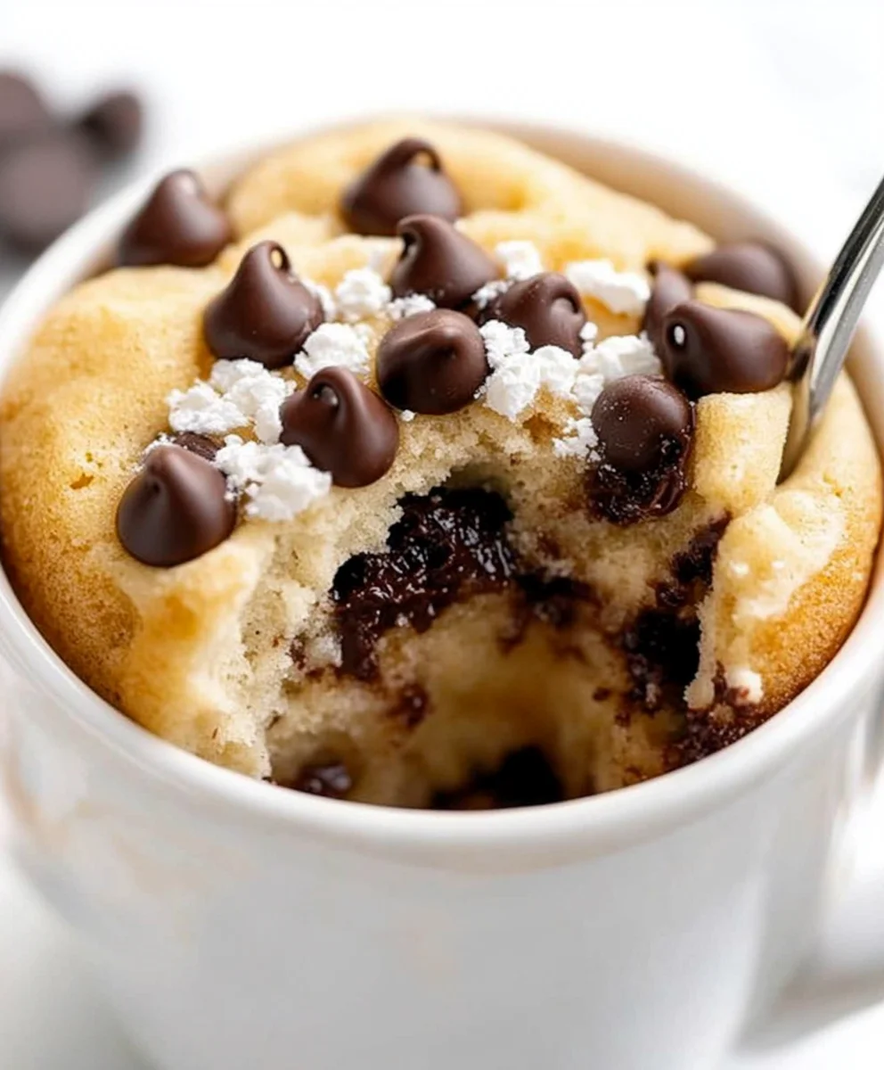 Chocolate Chip Mug Cake 50 Chocolate Chip Mug Cake