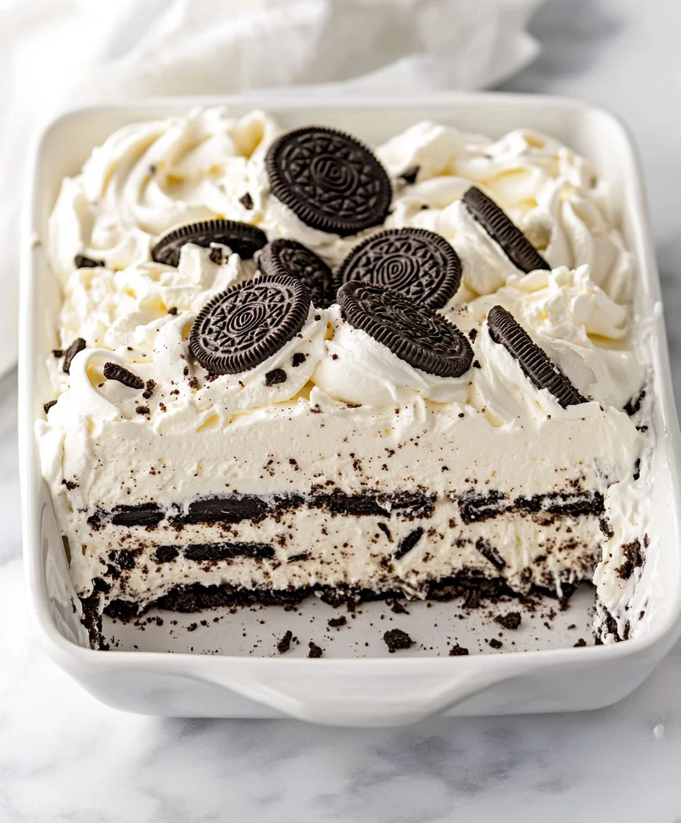 Oreo Icebox Cake 41 Oreo Icebox Cake