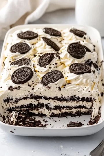 Oreo Icebox Cake 71 Oreo Icebox Cake