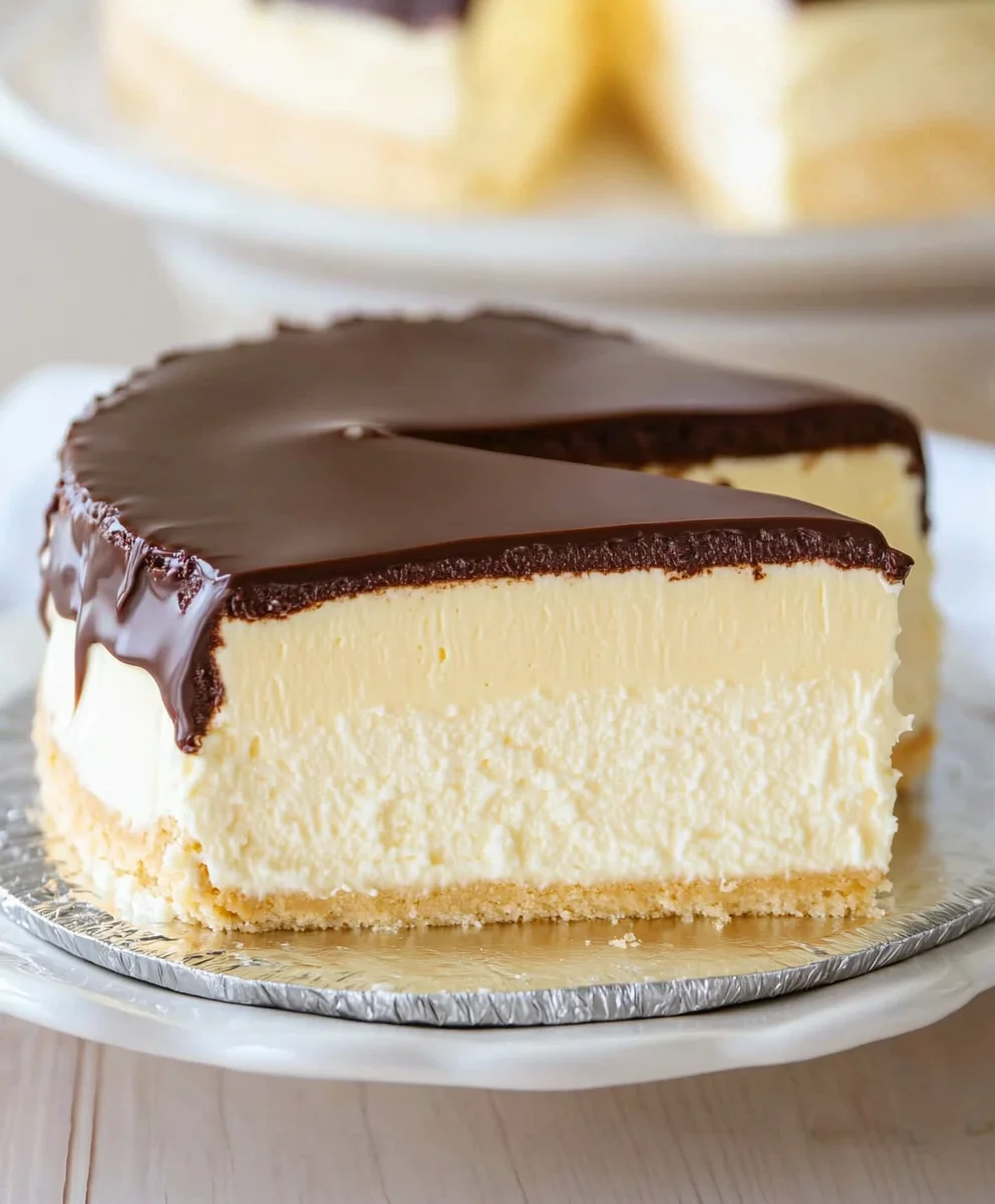 Boston Cream Pie Cheesecake 92 Boston Cream Pie Cheesecake