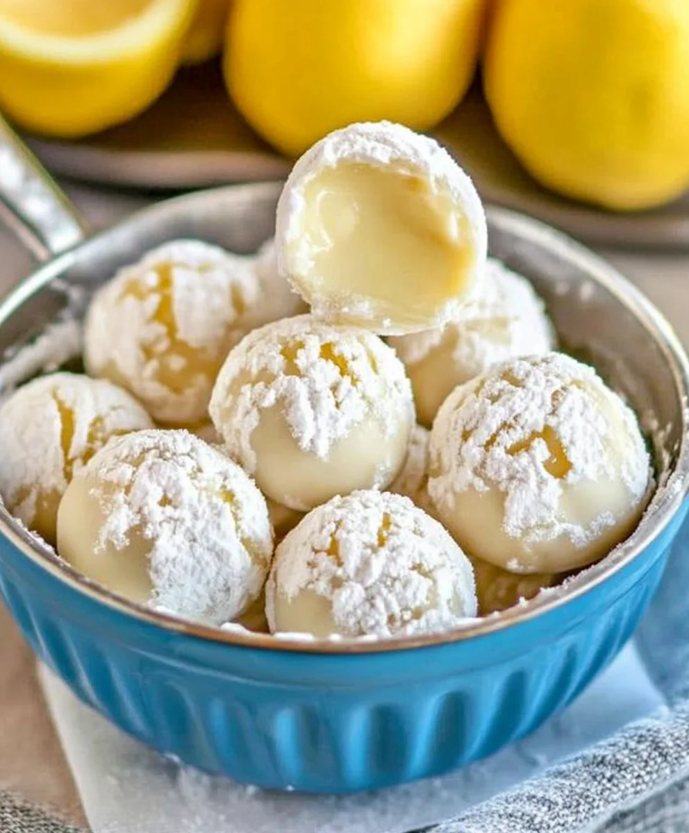 Easy White Chocolate Lemon Truffles 44 Easy White Chocolate Lemon Truffles