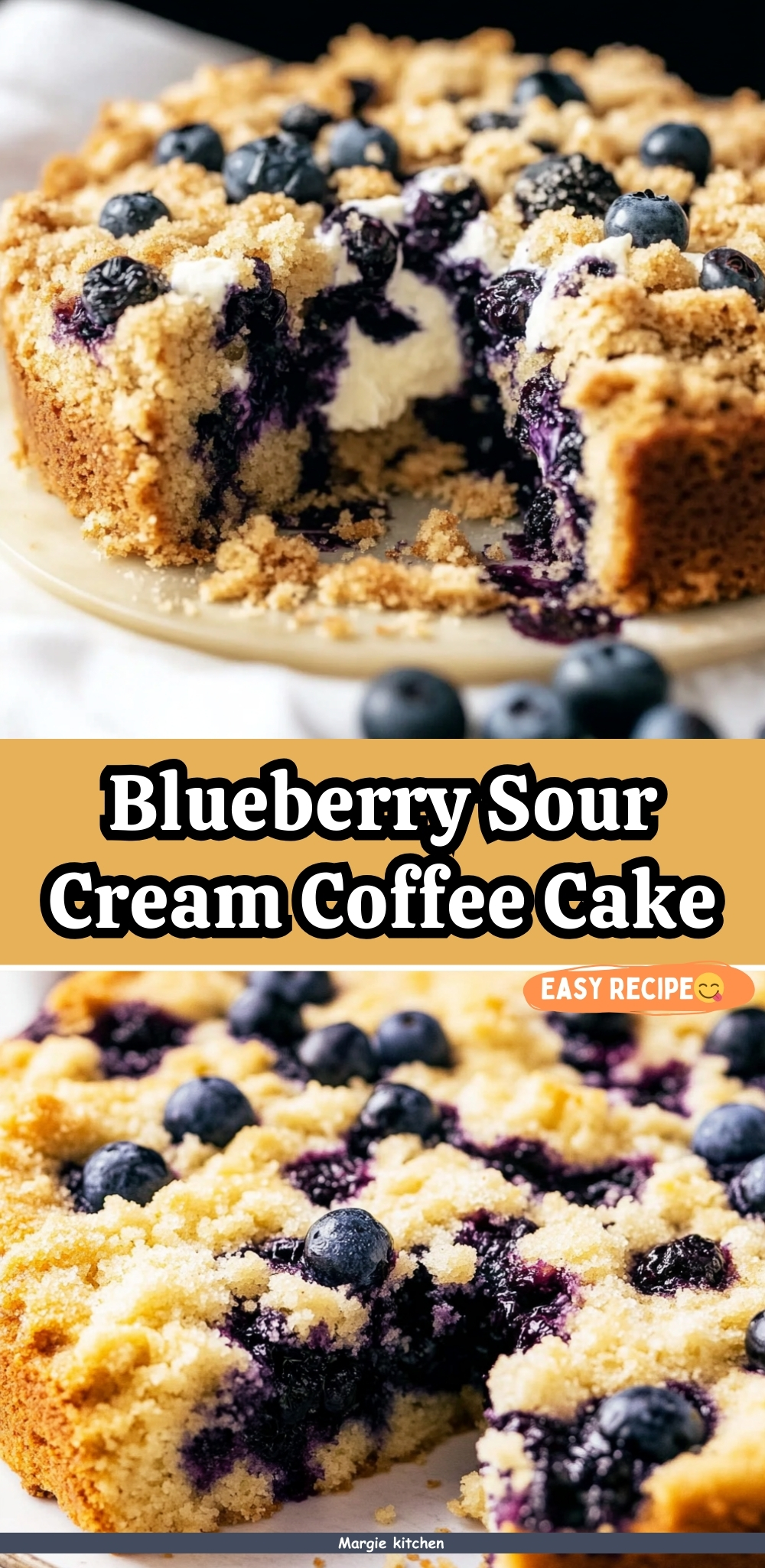 Blueberry Sour Cream Coffee Cake 73 Blueberry Sour Cream Coffee Cake