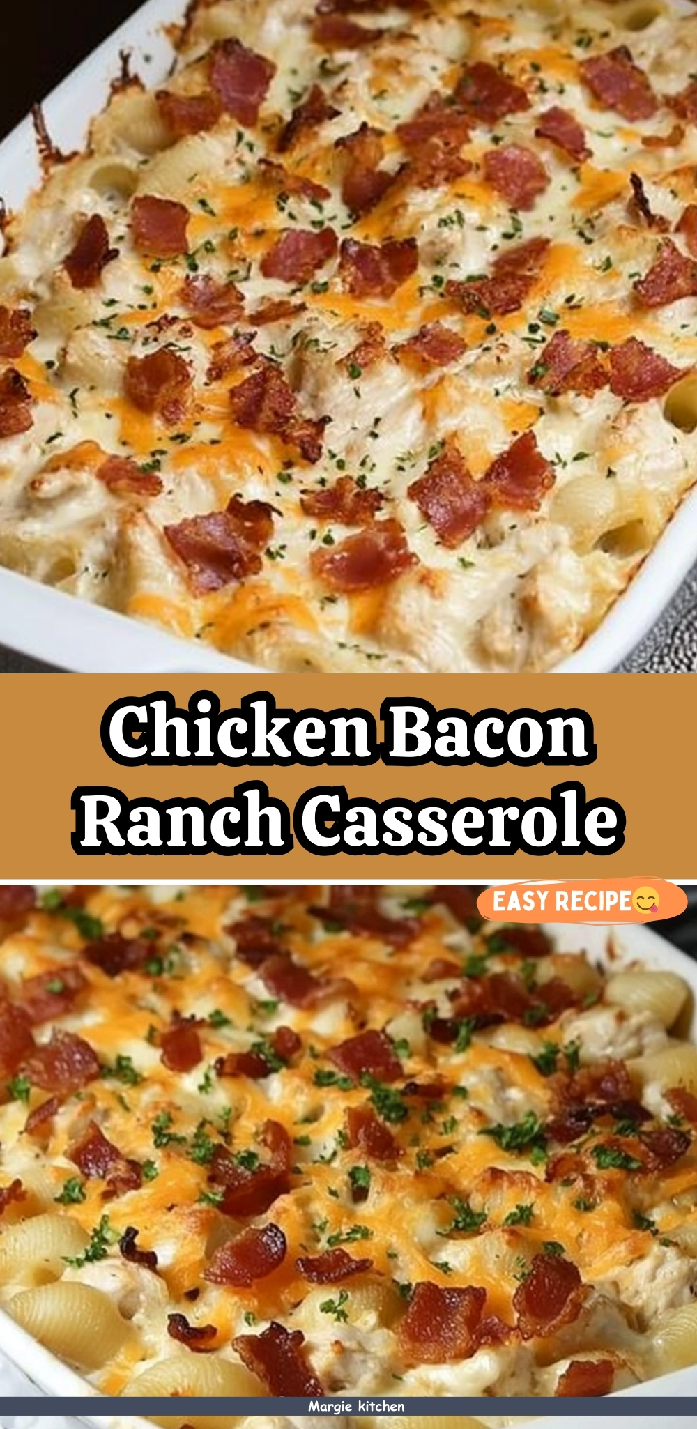 Chicken Bacon Ranch Casserole 45 Chicken Bacon Ranch Casserole