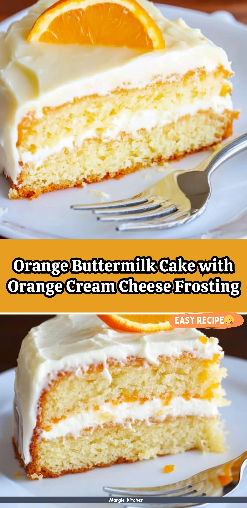 Orange Buttermilk Cake with Orange Cream Cheese Frosting 63 Orange Buttermilk Cake with Orange Cream Cheese Frosting