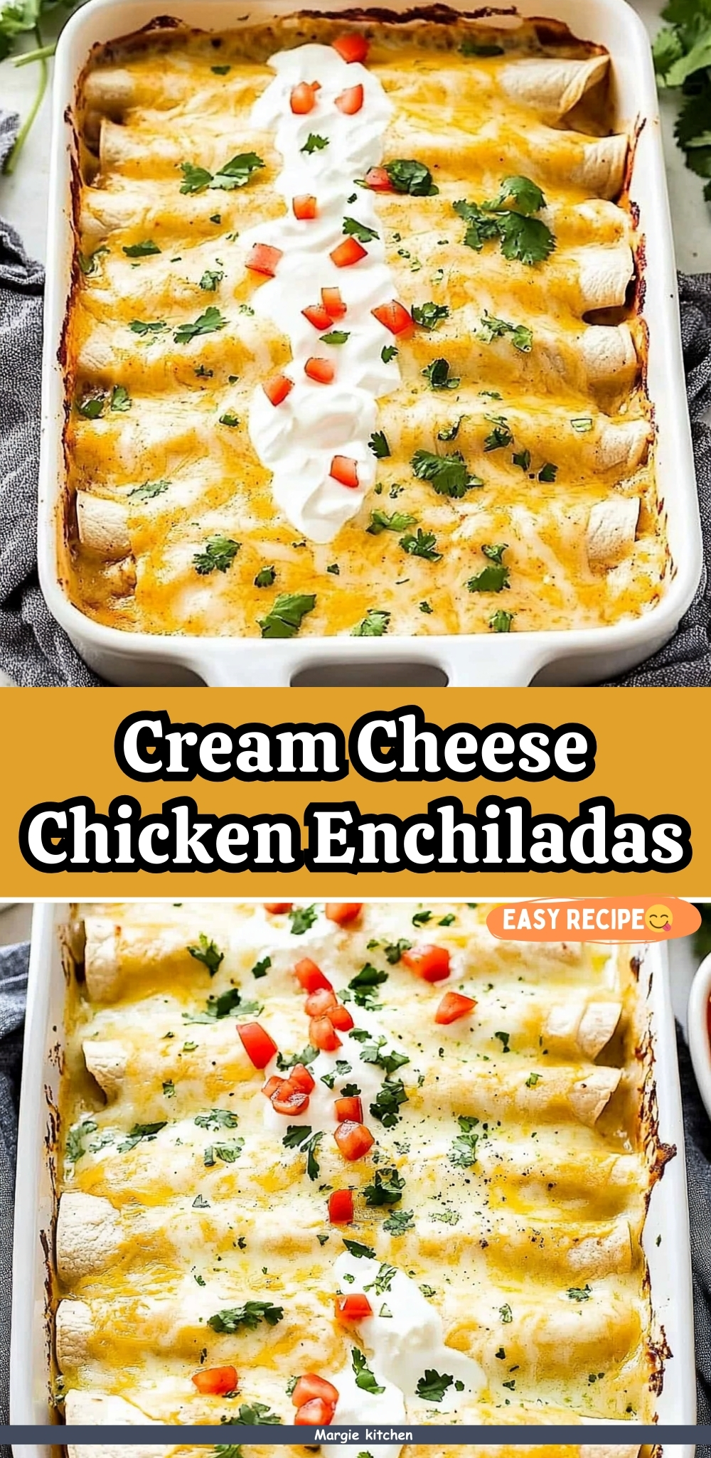 Cream Cheese Chicken Enchiladas 45 Cream Cheese Chicken Enchiladas